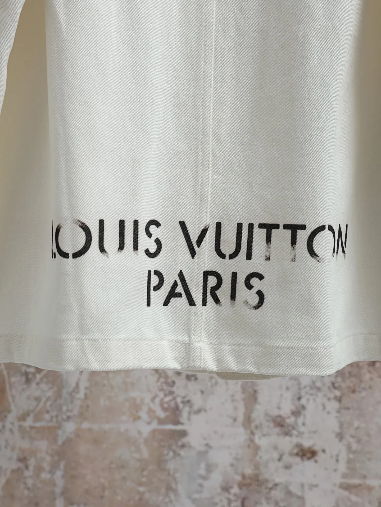 Logo Print Cotton Chore Jacket D25520591 — view 7