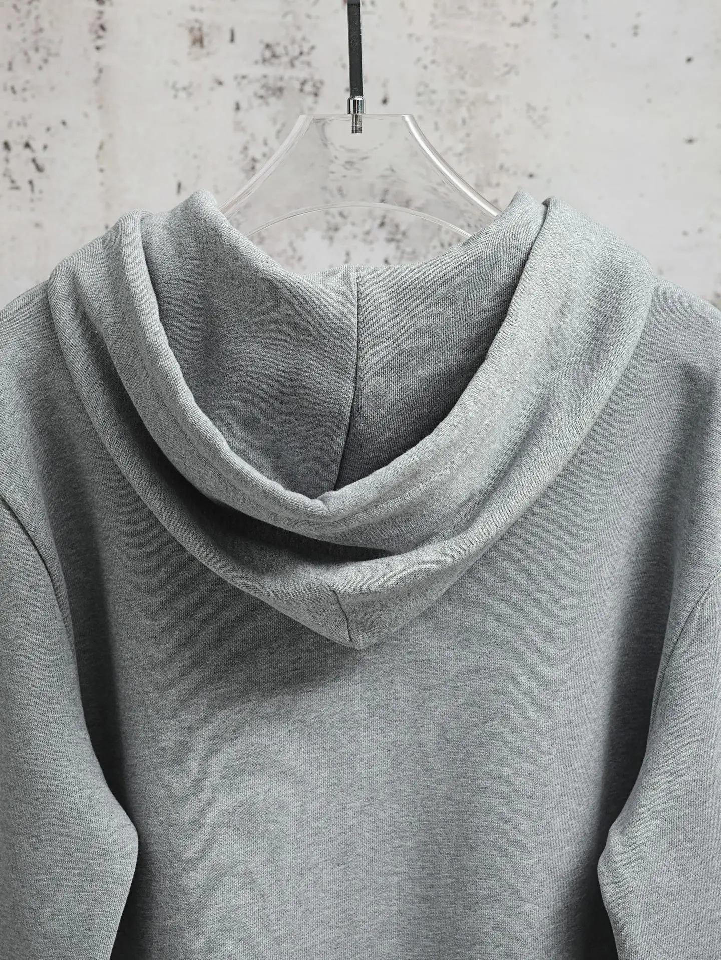 Embroidered Monogram Zip-Up Hoodie D27020621 — view 9