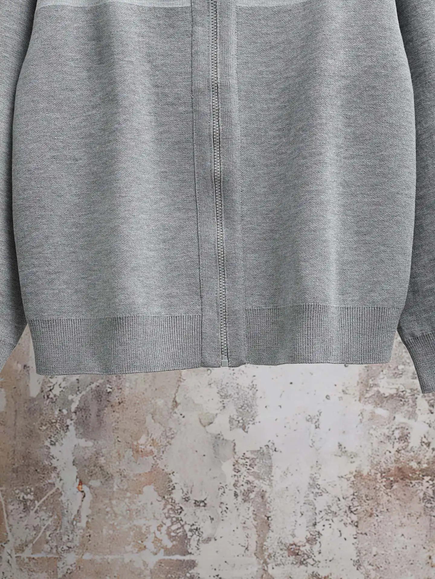 Oblique Reversible Cashmere-Blend Zip Hoodie D31020611 — view 7