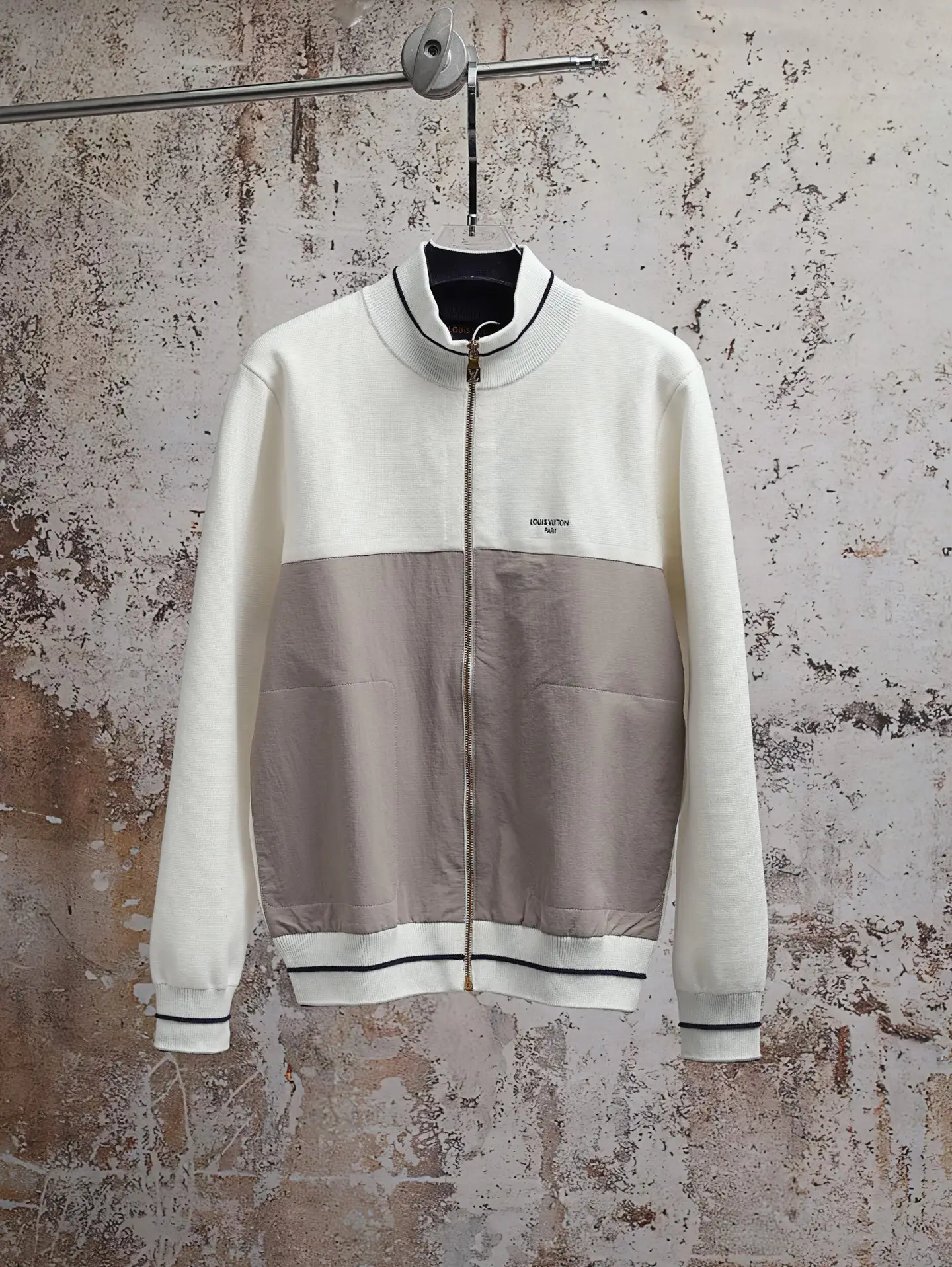 Technical Knit Zip-Up Track Jacket D34020596