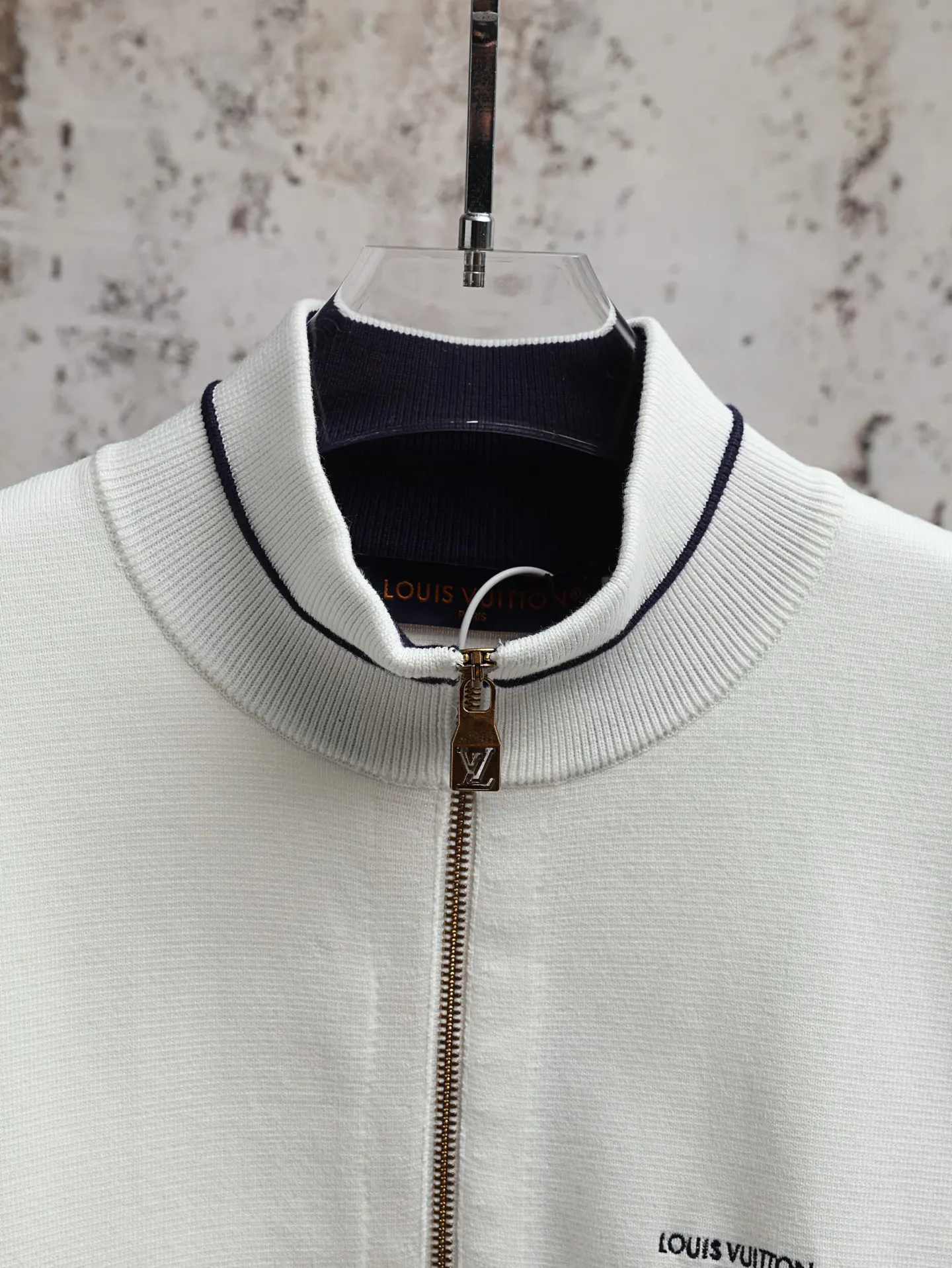 Technical Knit Zip-Up Track Jacket D34020596 — view 3