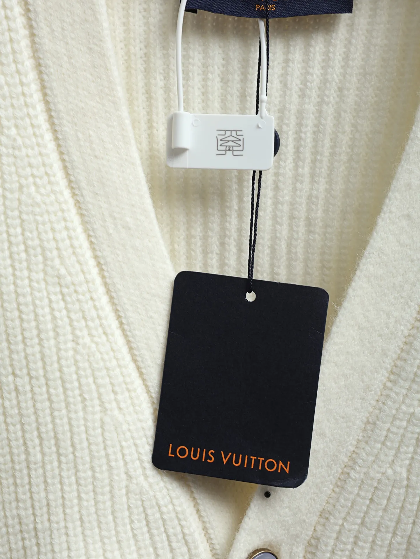 Monogram Intarsia Wool V-Neck Cardigan D35520605 — view 5