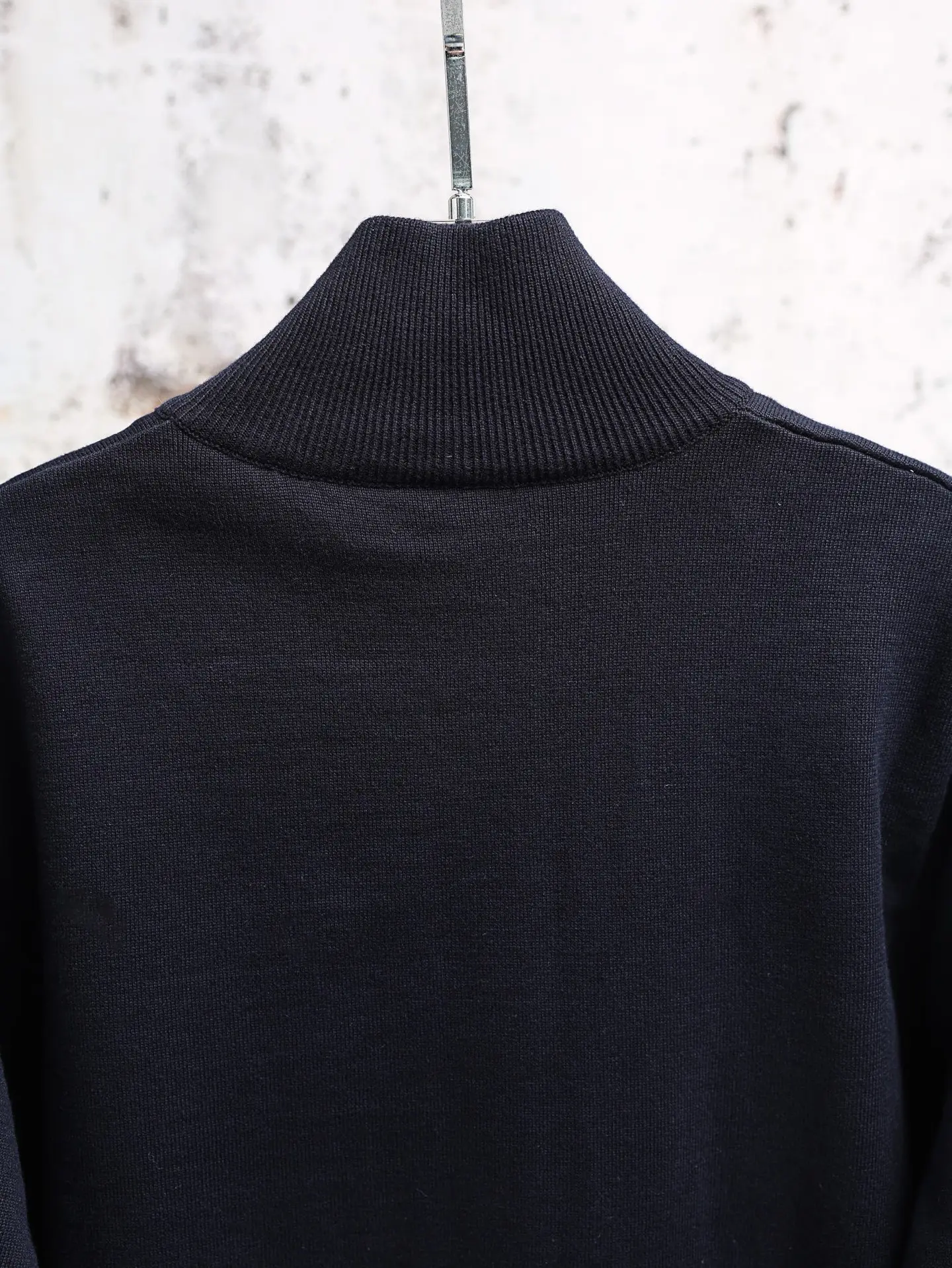Reversible Monogram Mixed-Media Zip-Up Sweatshirt D38020634 — view 8
