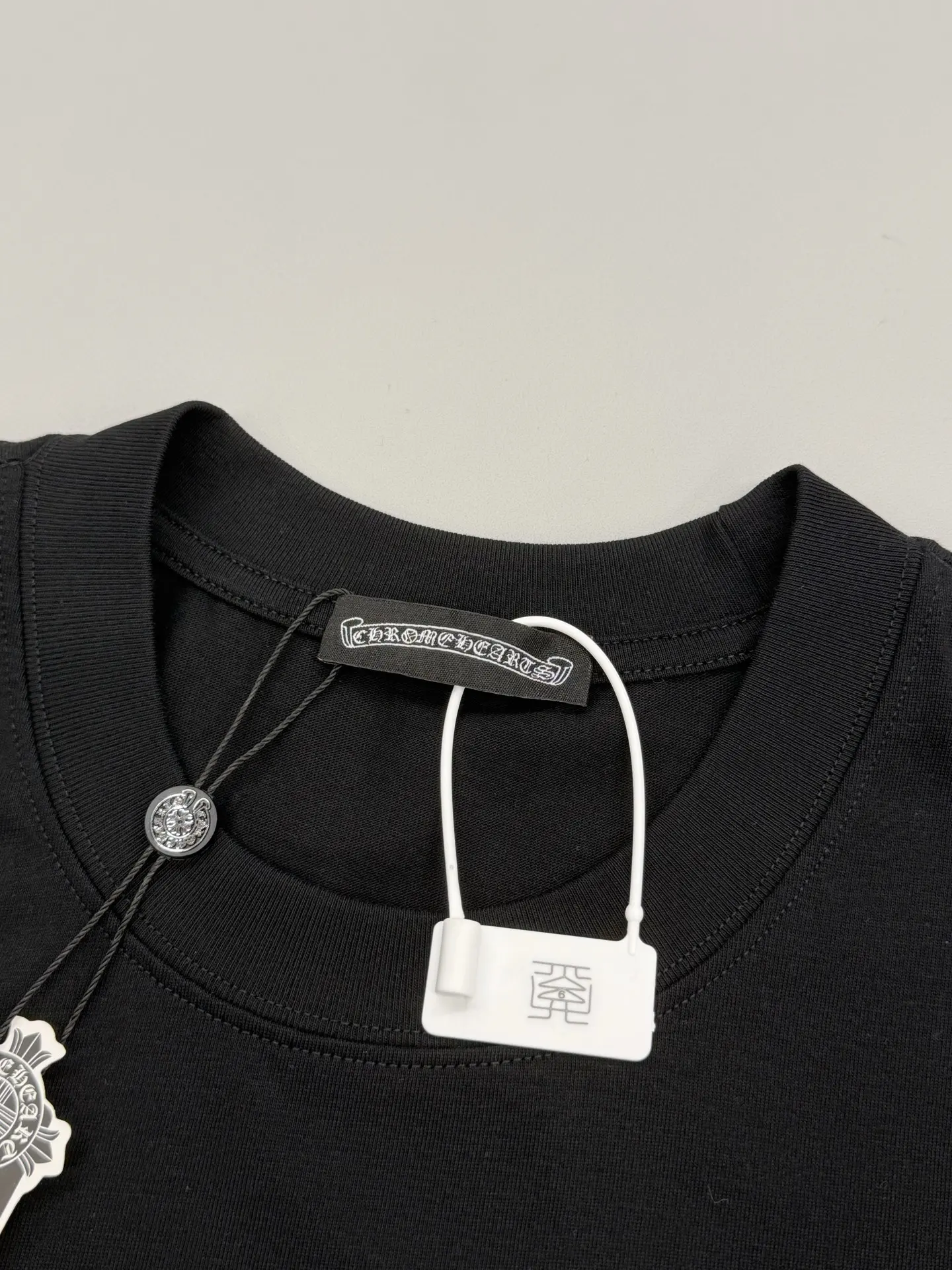 Horseshoe Logo Embroidered Cotton T-Shirt D13513255 — view 3