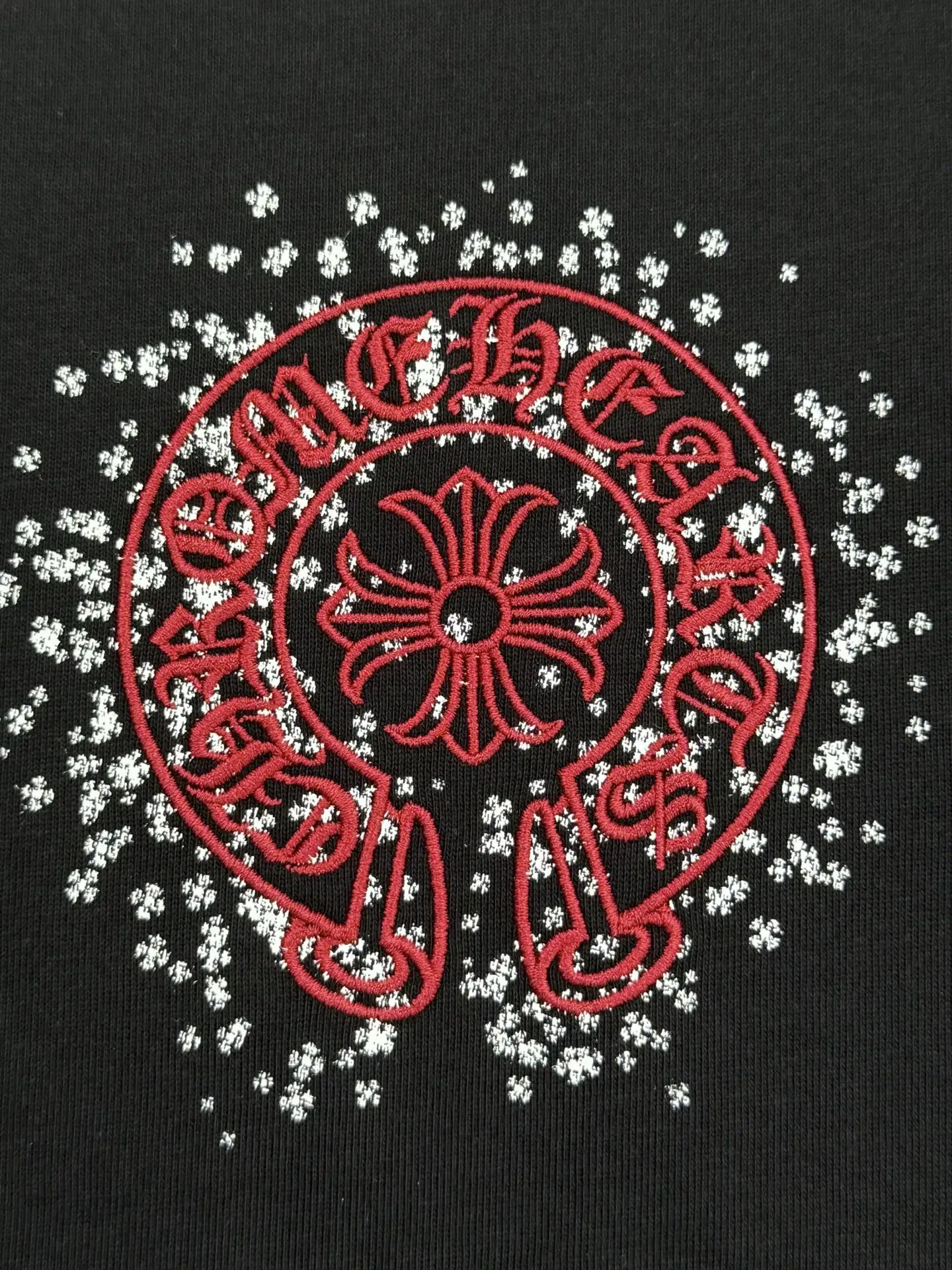 Horseshoe Logo Embroidered Cotton T-Shirt D13513255 — view 4