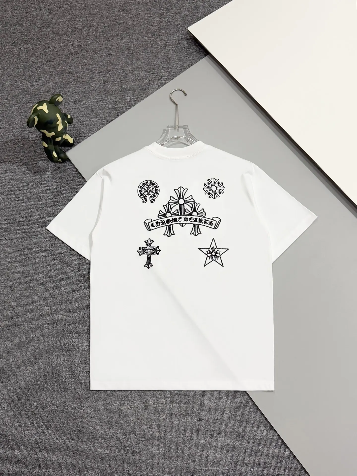 Embroidered Logo Cotton T-Shirt D13513262 — view 2
