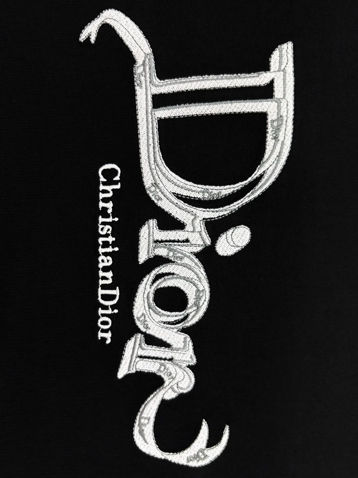 Embroidered Logo Cotton Jersey T-Shirt D13513389 — view 4