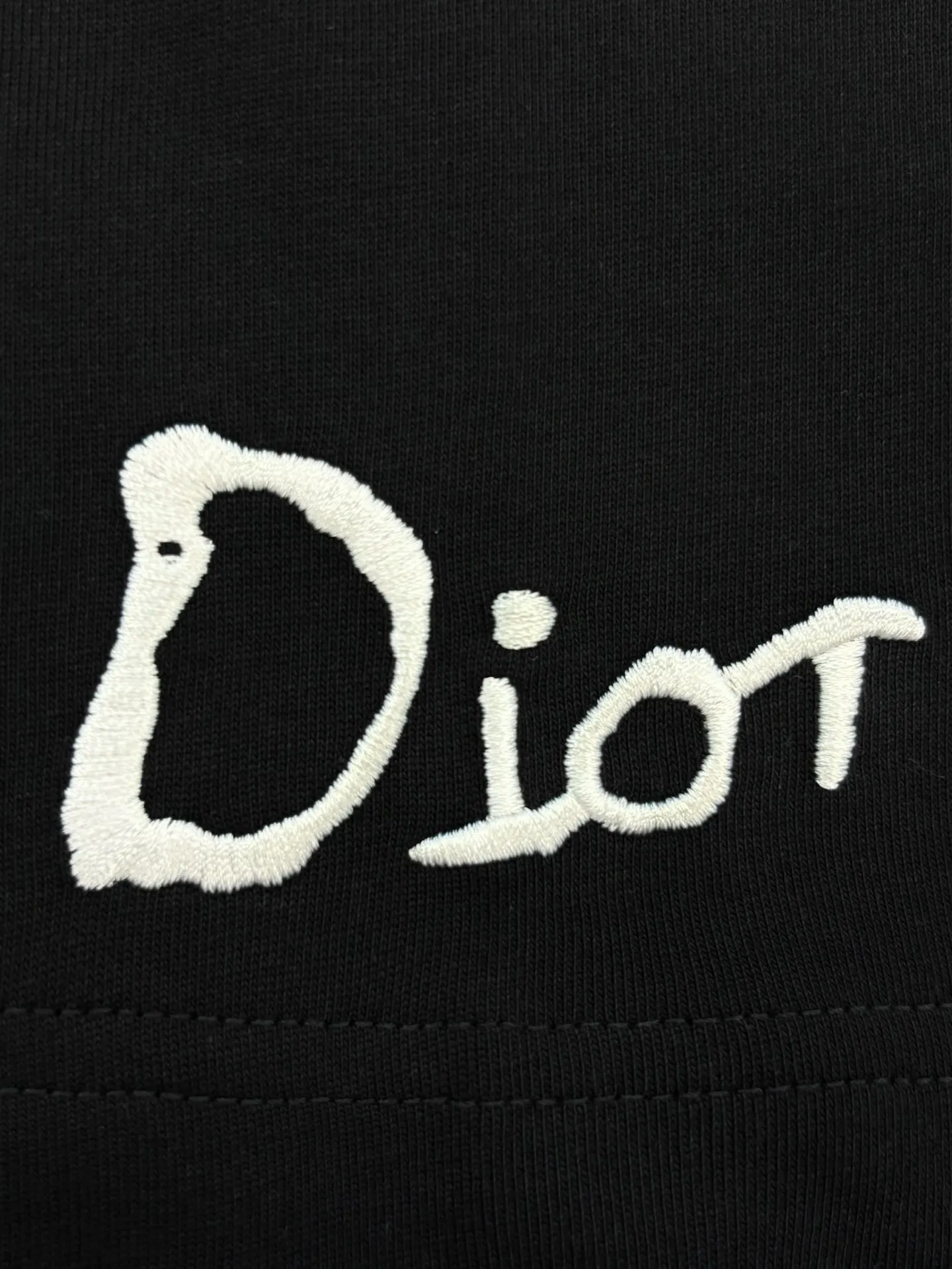 Embroidered Logo Cotton Jersey T-Shirt D13513389 — view 6