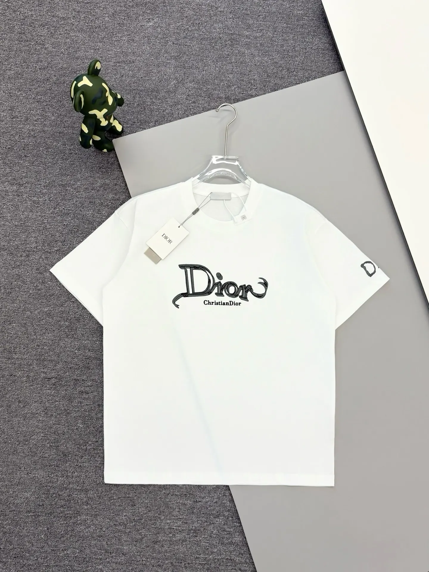 Embroidered Logo Cotton T-Shirt D13513388