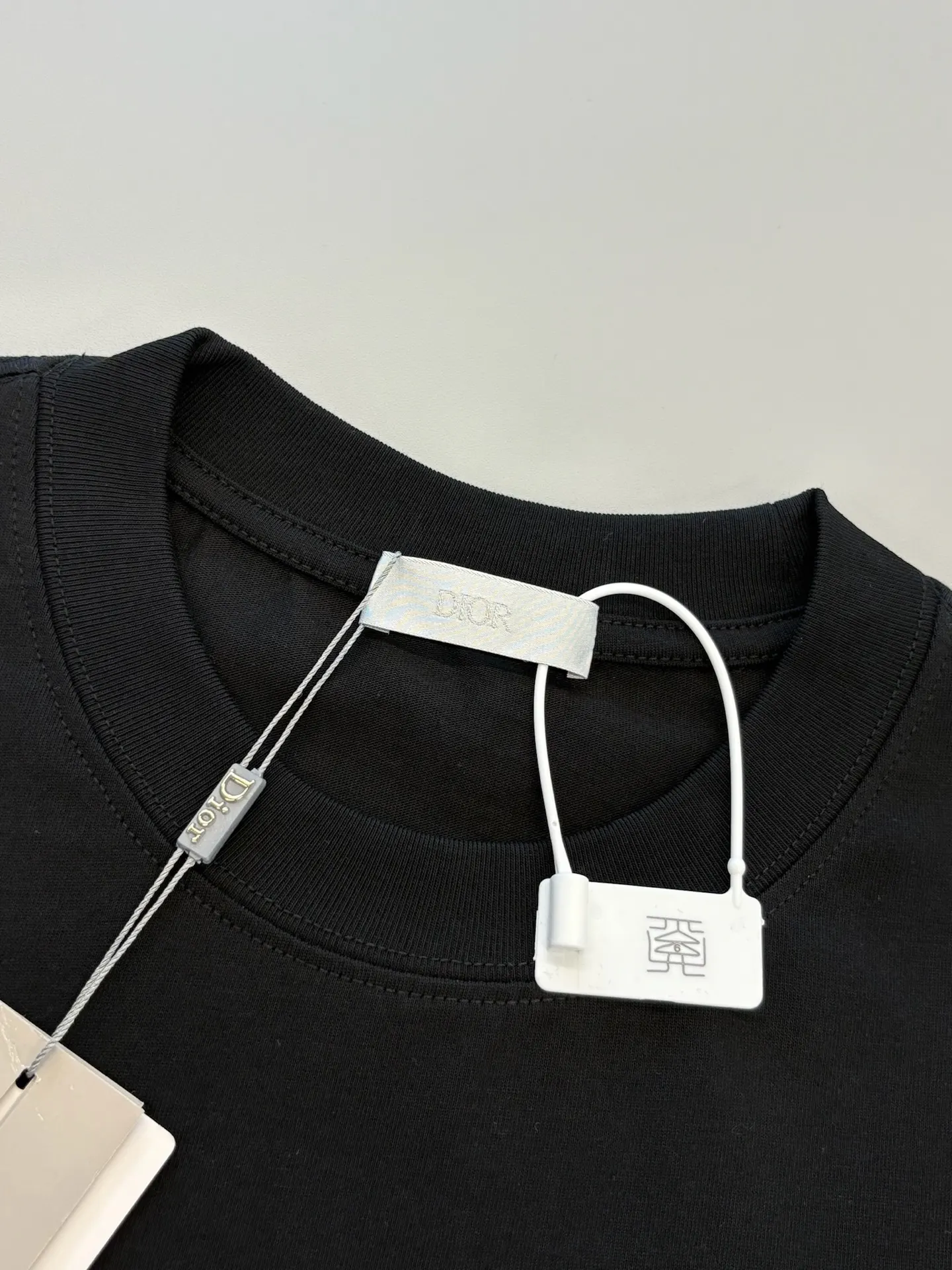 Embroidered Logo Cotton T-Shirt D13513383 — view 3