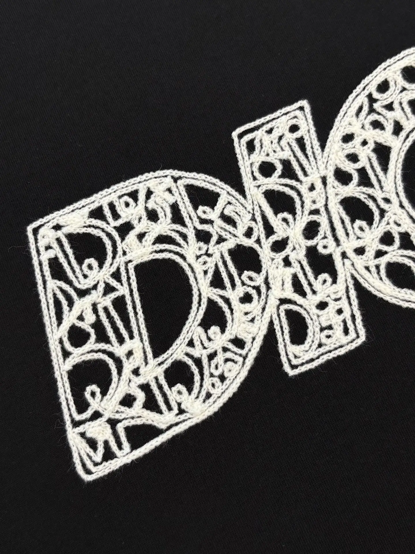 Embroidered Logo Cotton T-Shirt D13513383 — view 5