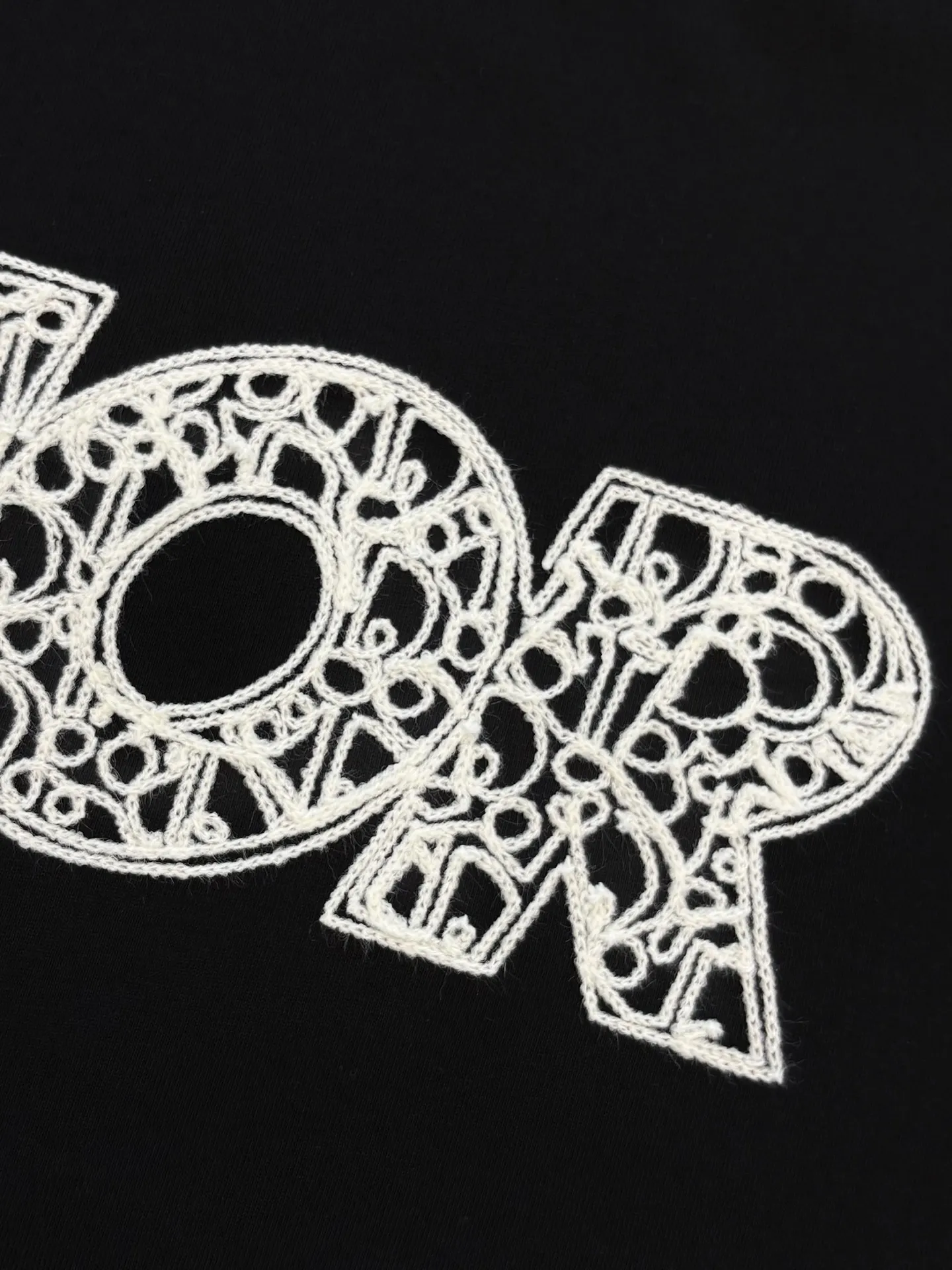 Embroidered Logo Cotton T-Shirt D13513383 — view 6