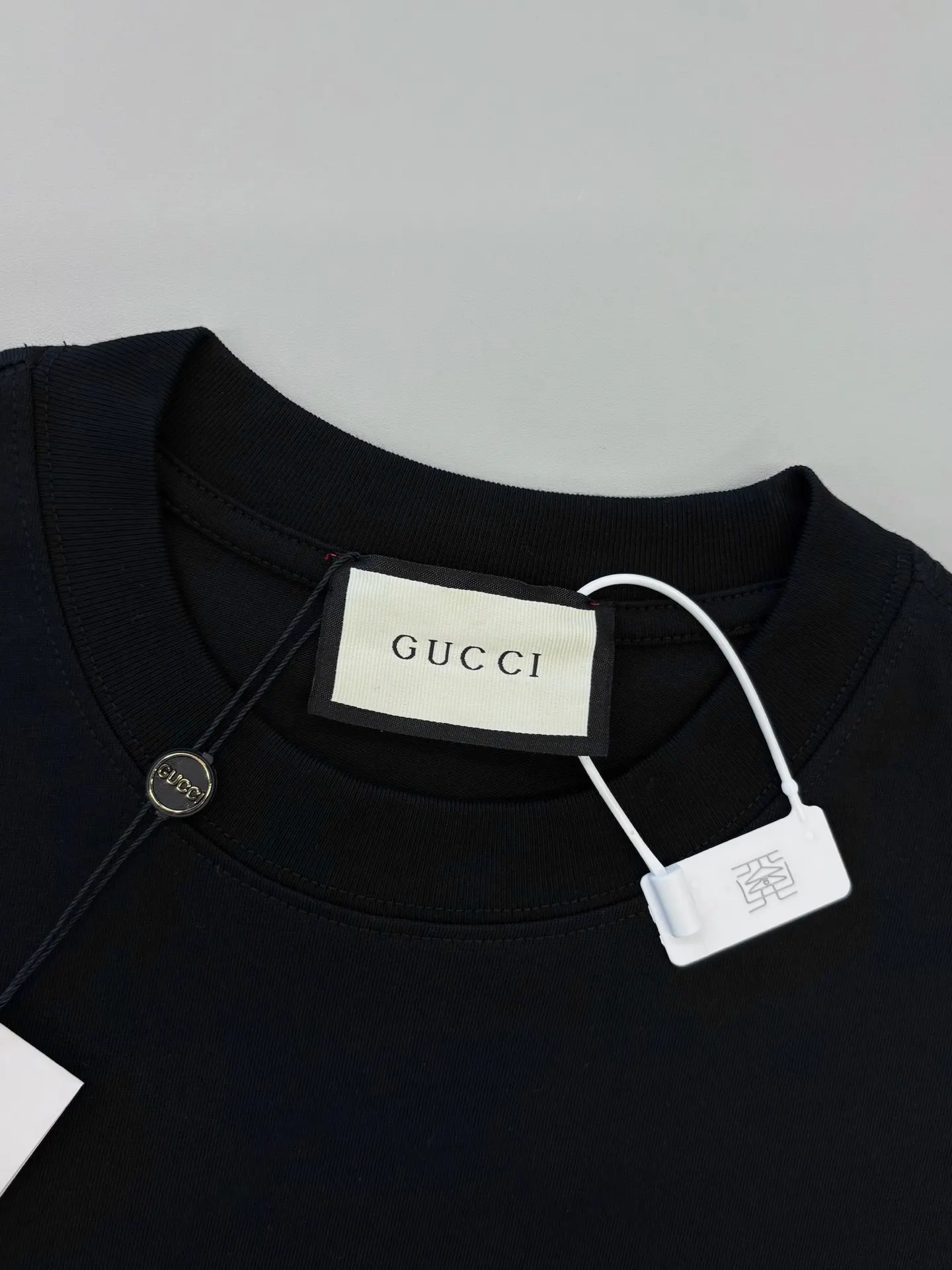 Embroidered Logo Cotton Jersey T-Shirt D13513102 — view 3