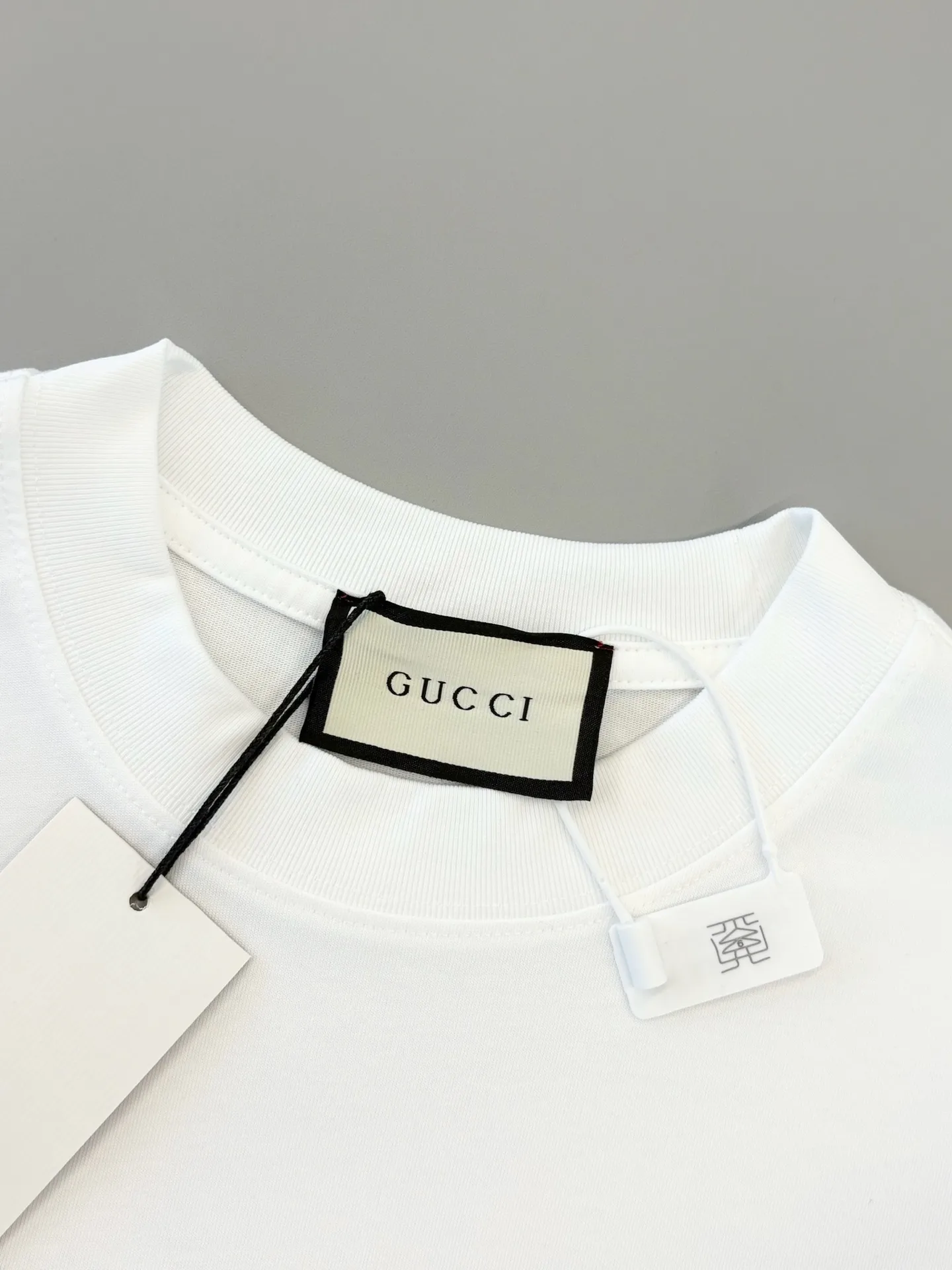 Logo Embroidered Cotton Jersey T-Shirt D13513101 — view 3