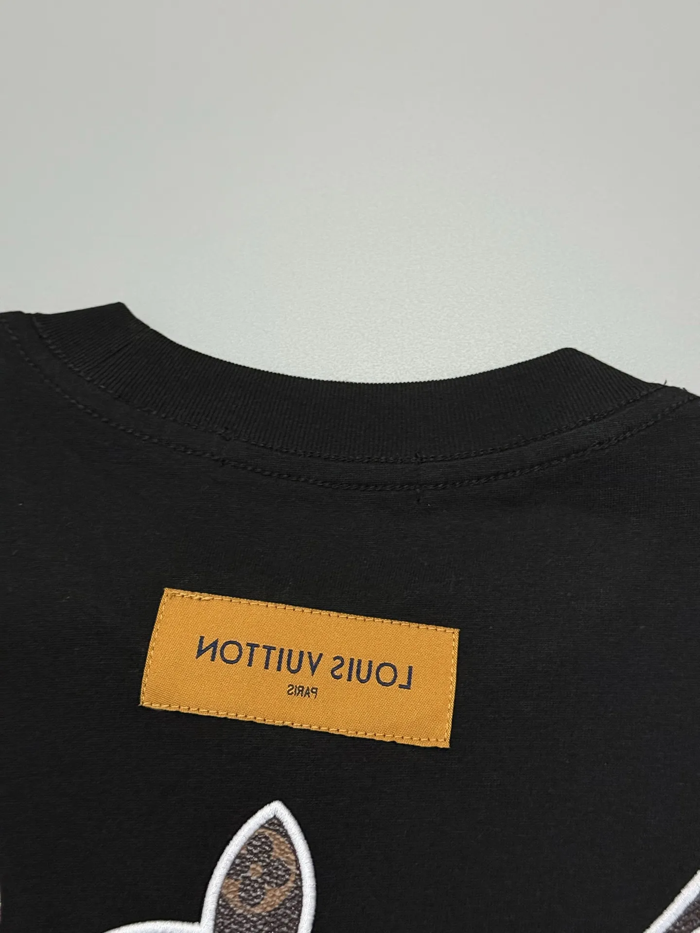Logo Embroidered Cotton T-Shirt D13513074 — view 7