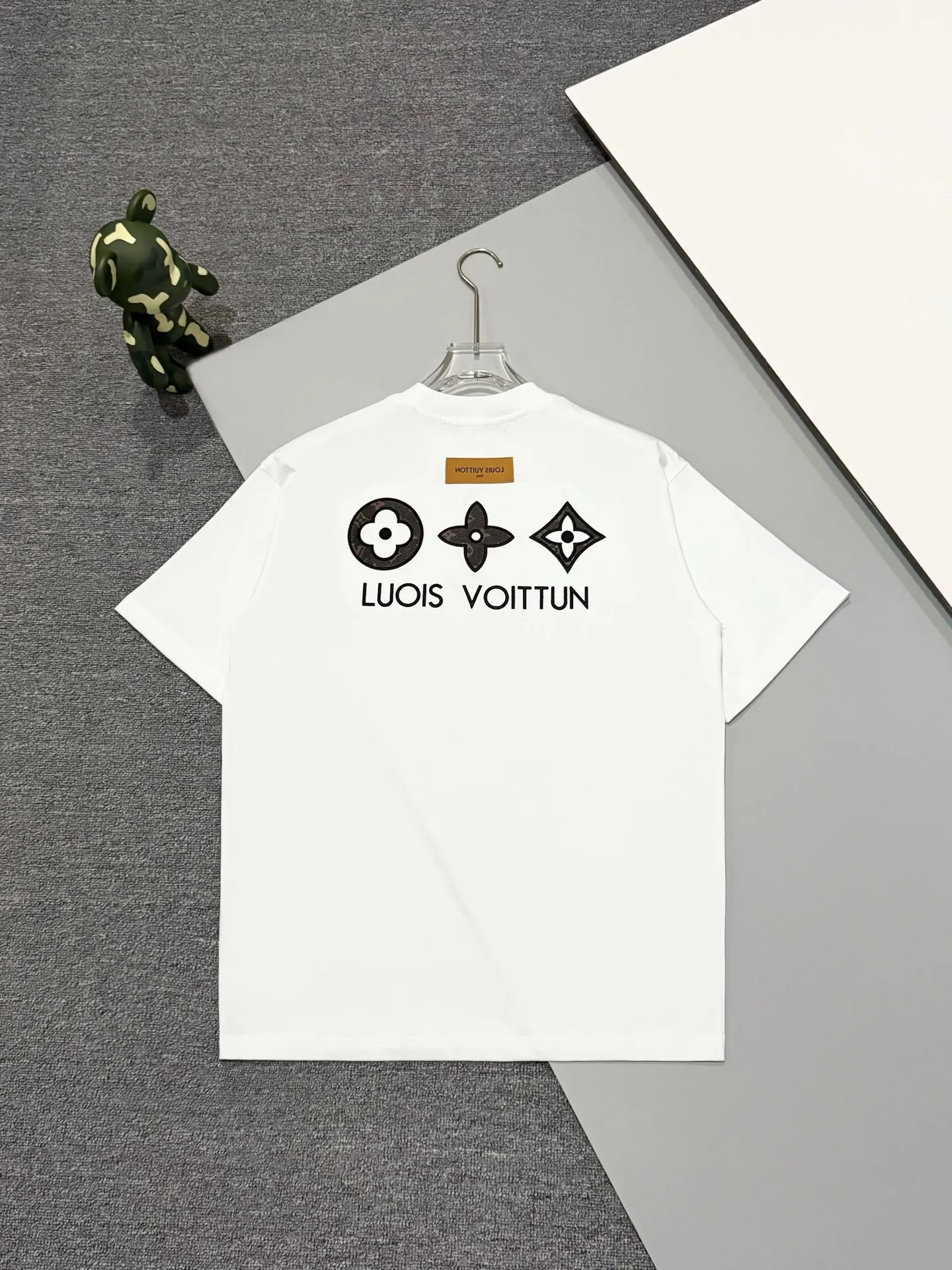Embroidered Logo Cotton T-Shirt D13513073 — view 2