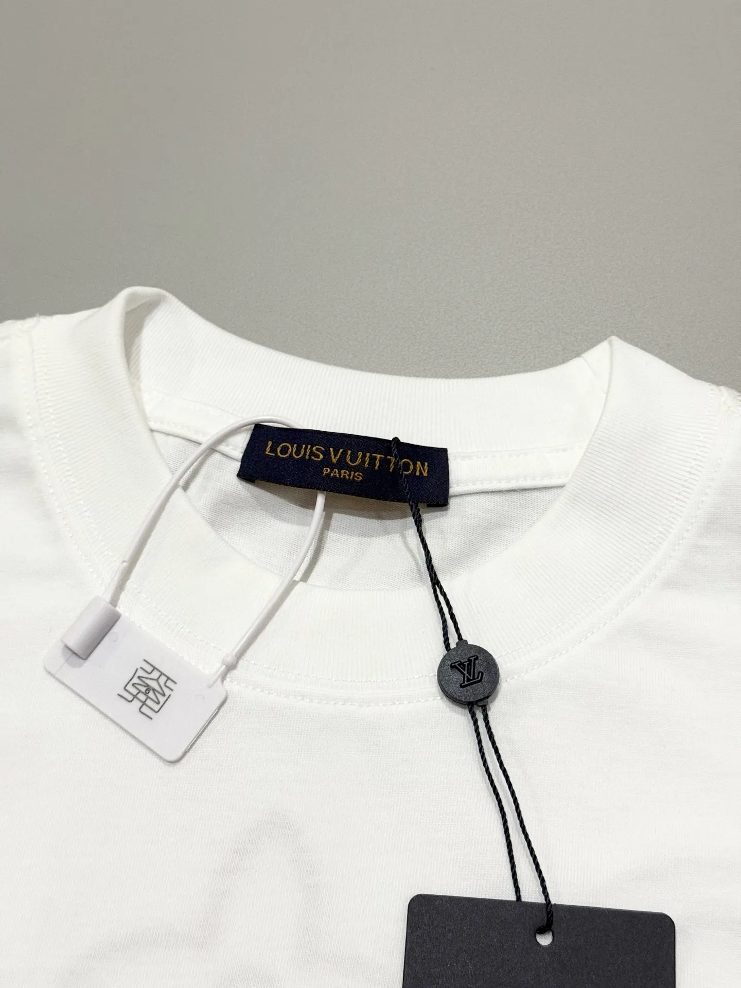 Embroidered Logo Cotton T-Shirt D13513073 — view 3