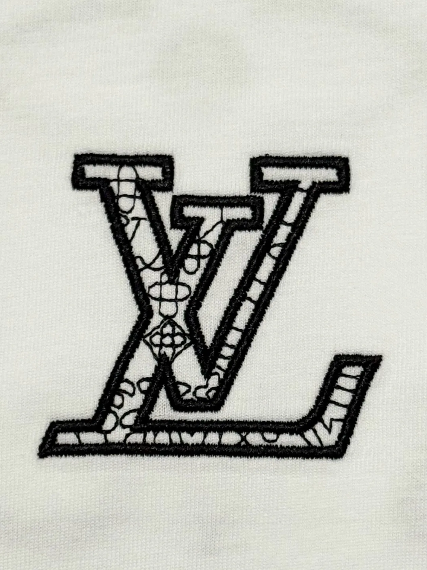 Embroidered Logo Cotton T-Shirt D13513073 — view 4