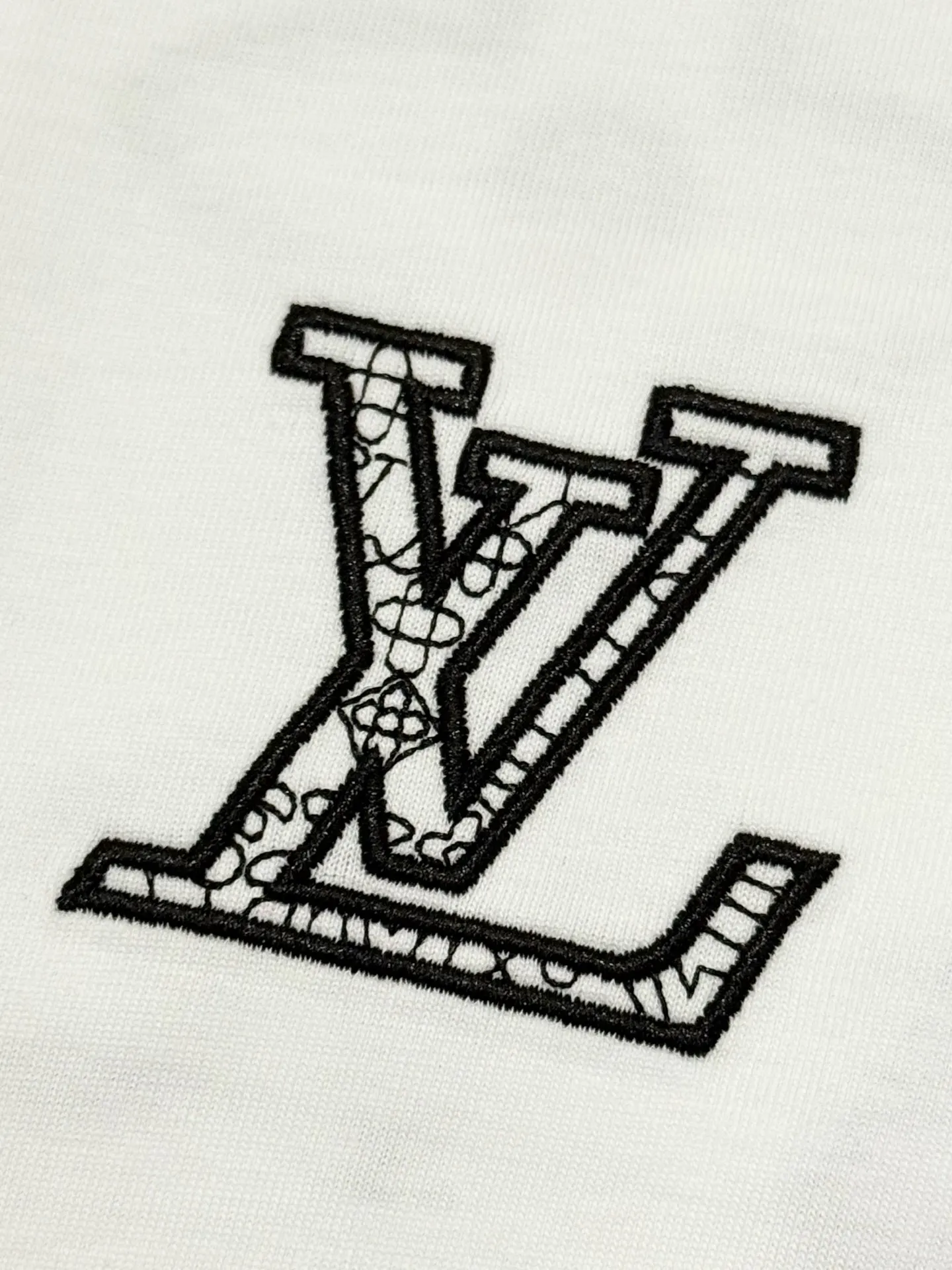 Embroidered Logo Cotton T-Shirt D13513073 — view 5