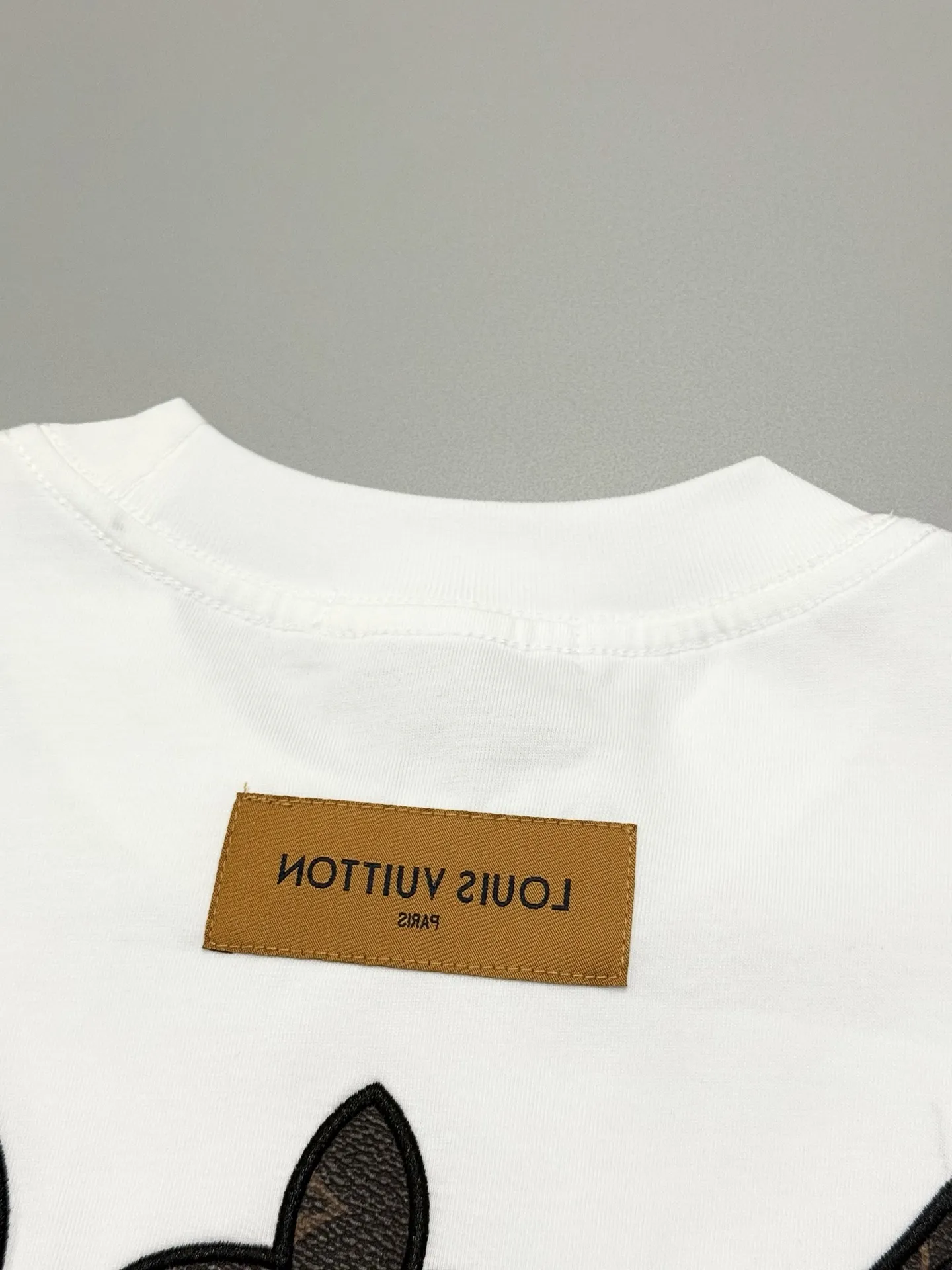Embroidered Logo Cotton T-Shirt D13513073 — view 7