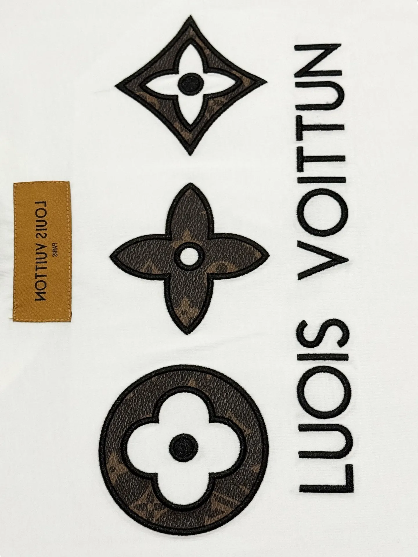 Embroidered Logo Cotton T-Shirt D13513073 — view 8