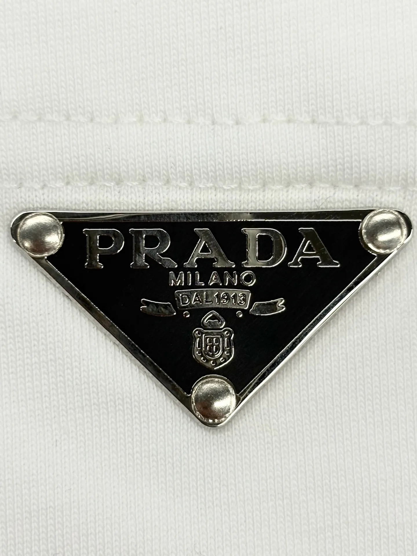 Logo-Embellished Cotton Pocket T-Shirt D13513099 — view 5