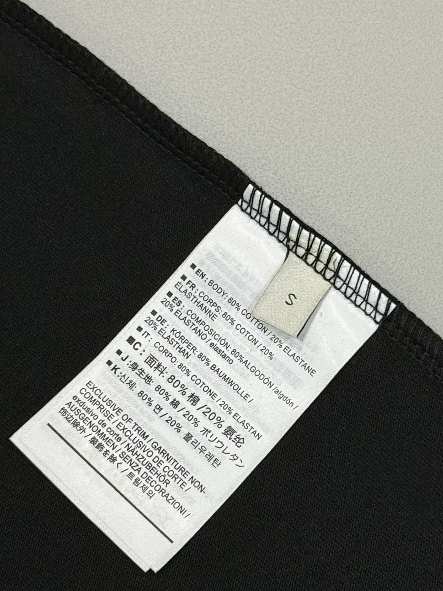Embroidered Logo Cotton T-Shirt D13513269 — view 8