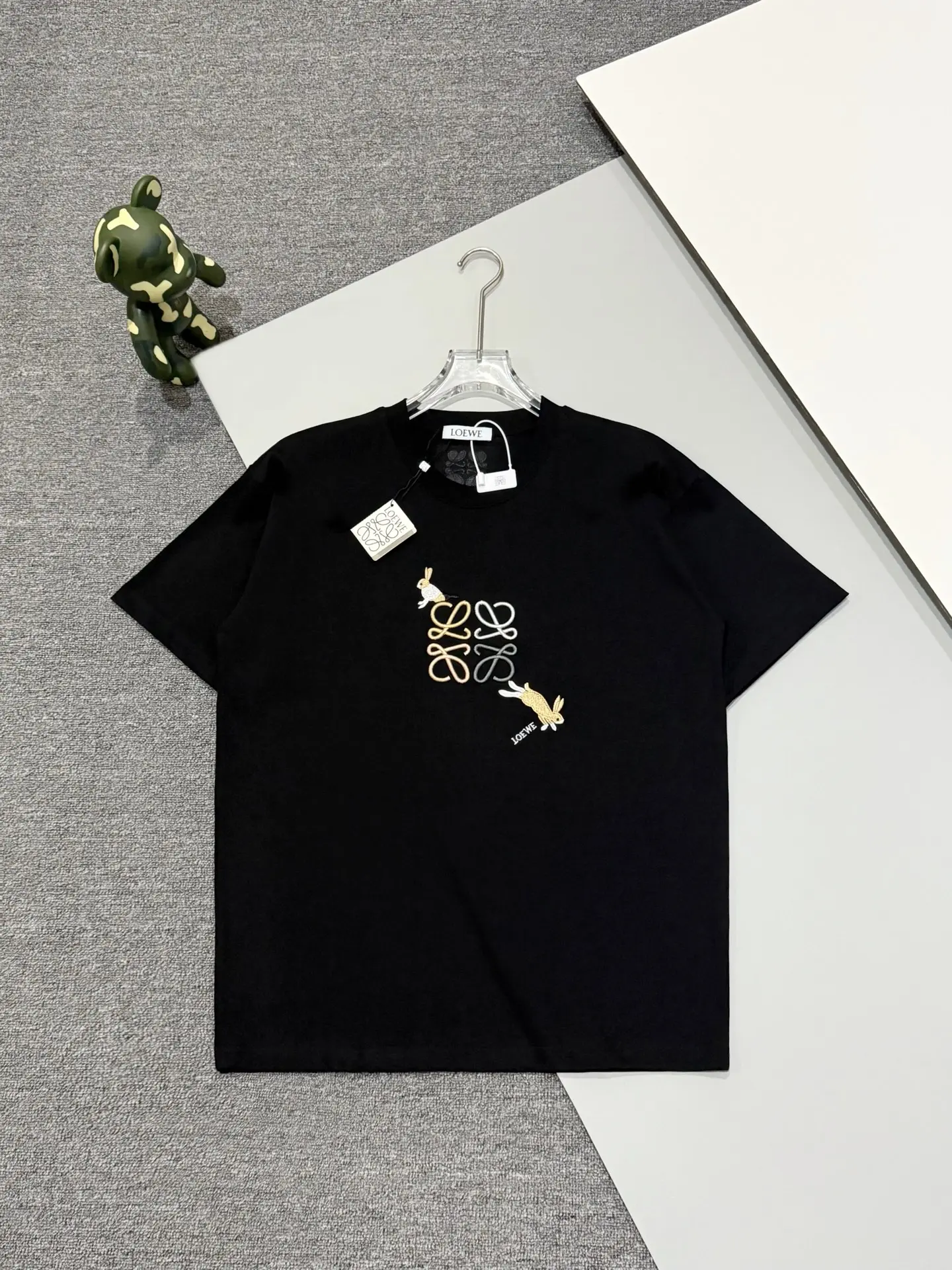 Loewe x Suna Fujita Embroidered Cotton T-Shirt D13513096