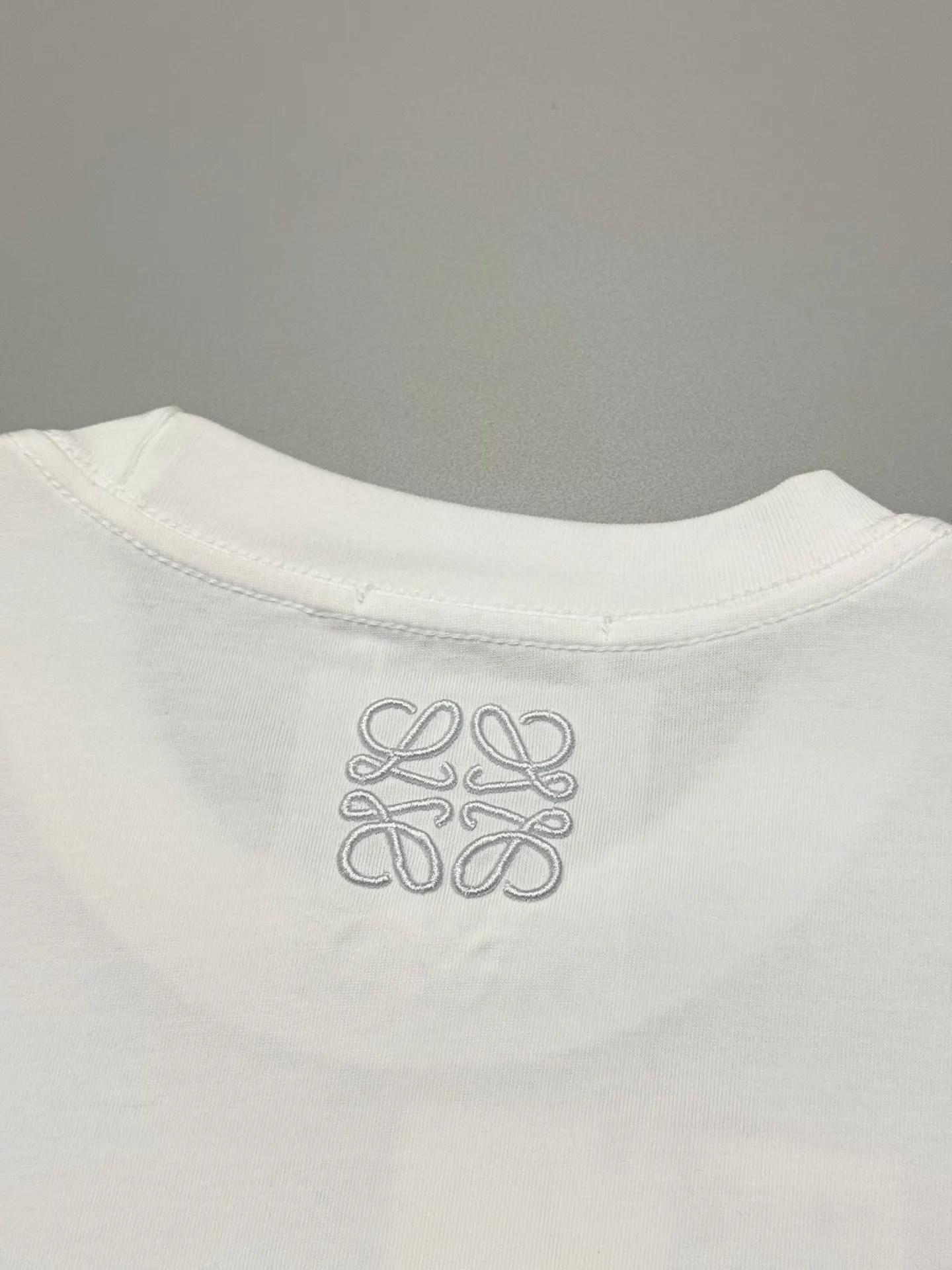Loewe x Suna Fujita Embroidered Cotton T-Shirt D13513095 — view 7