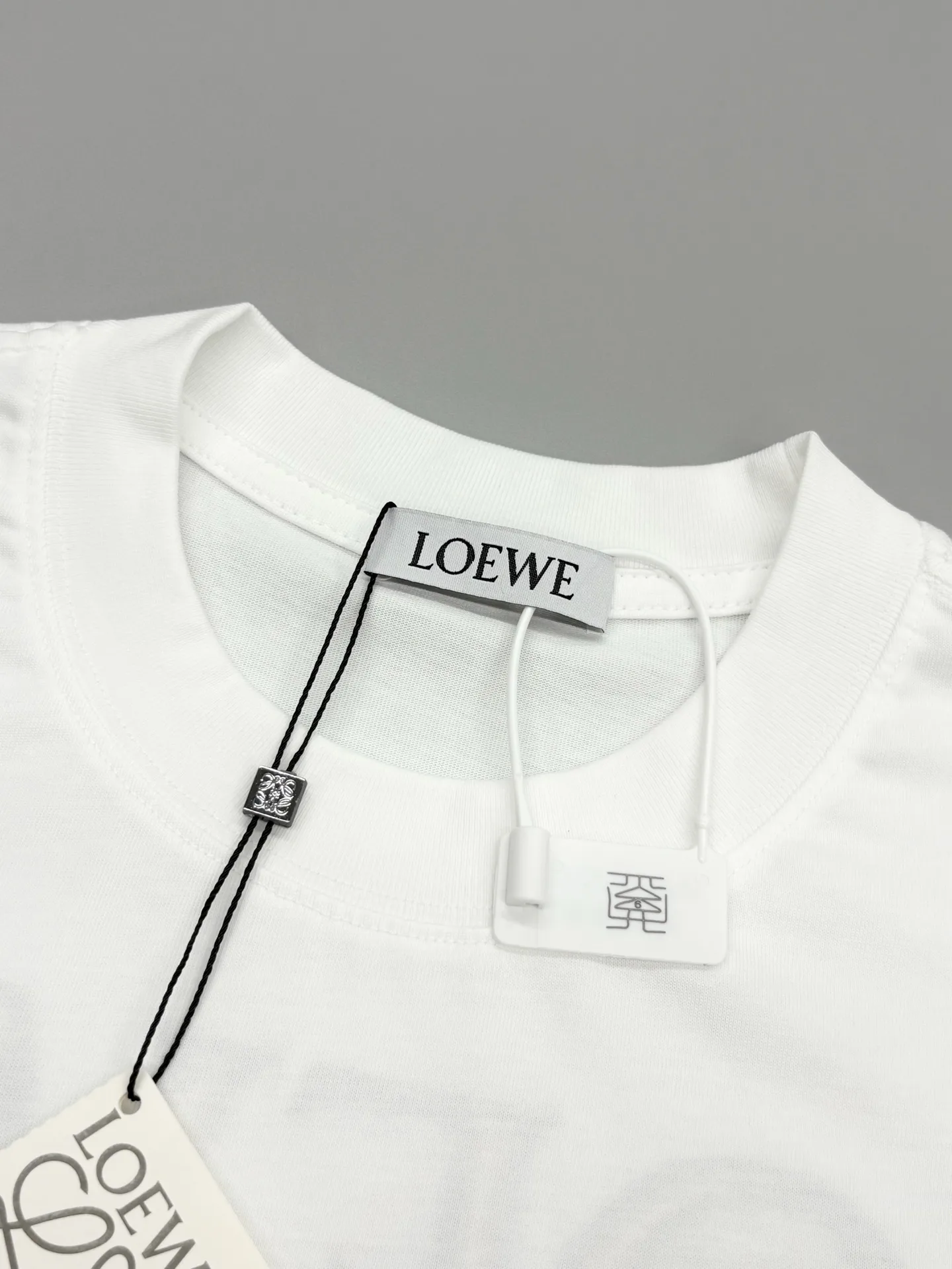Anagram Embroidered Cotton-Jersey T-Shirt D13513105 — view 3