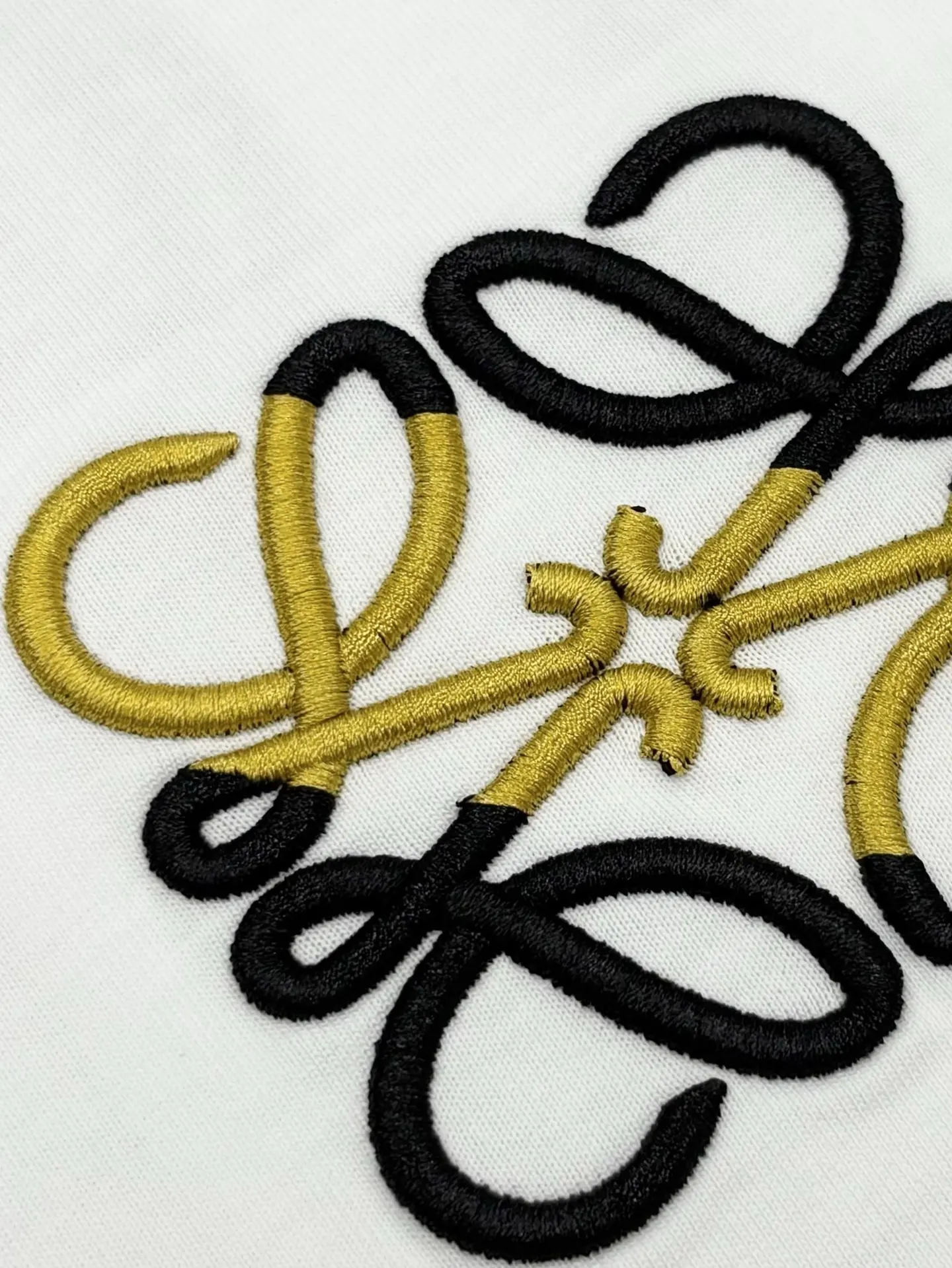 Anagram Embroidered Cotton-Jersey T-Shirt D13513105 — view 5