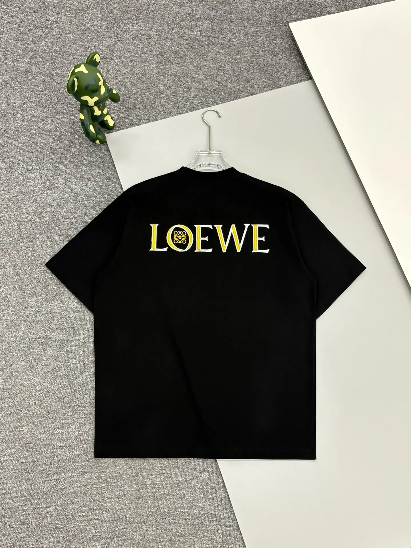 Anagram Embroidered Cotton-Jersey T-Shirt D13513106 — view 2