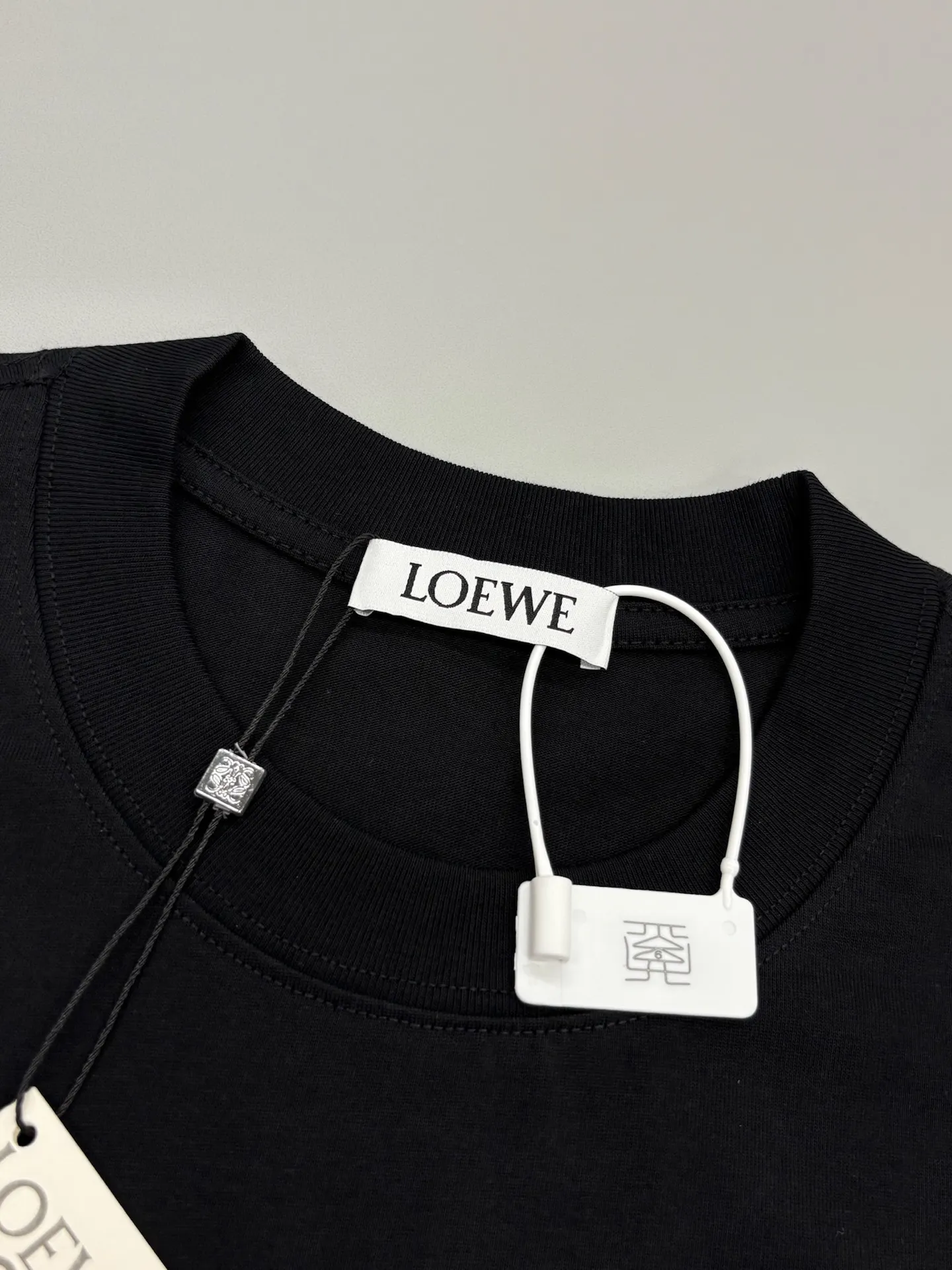 Anagram Embroidered Cotton-Jersey T-Shirt D13513106 — view 3