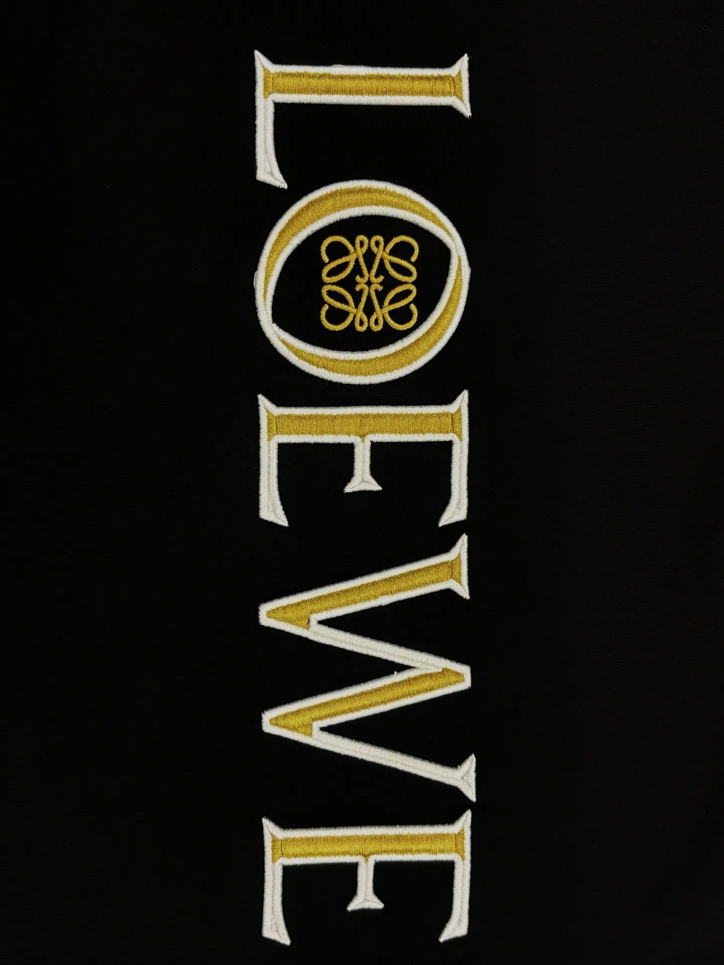 Anagram Embroidered Cotton-Jersey T-Shirt D13513106 — view 6