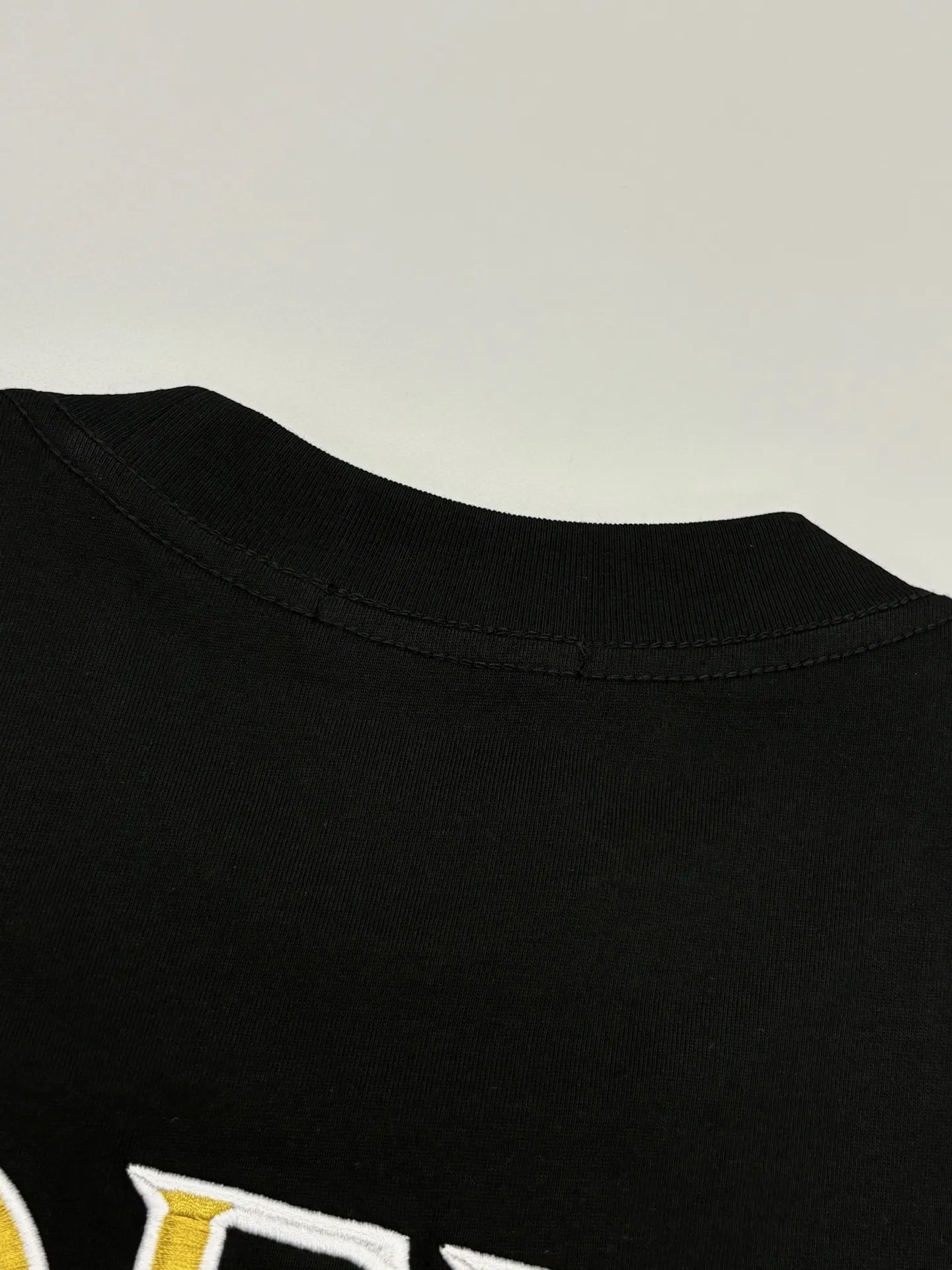 Anagram Embroidered Cotton-Jersey T-Shirt D13513106 — view 7