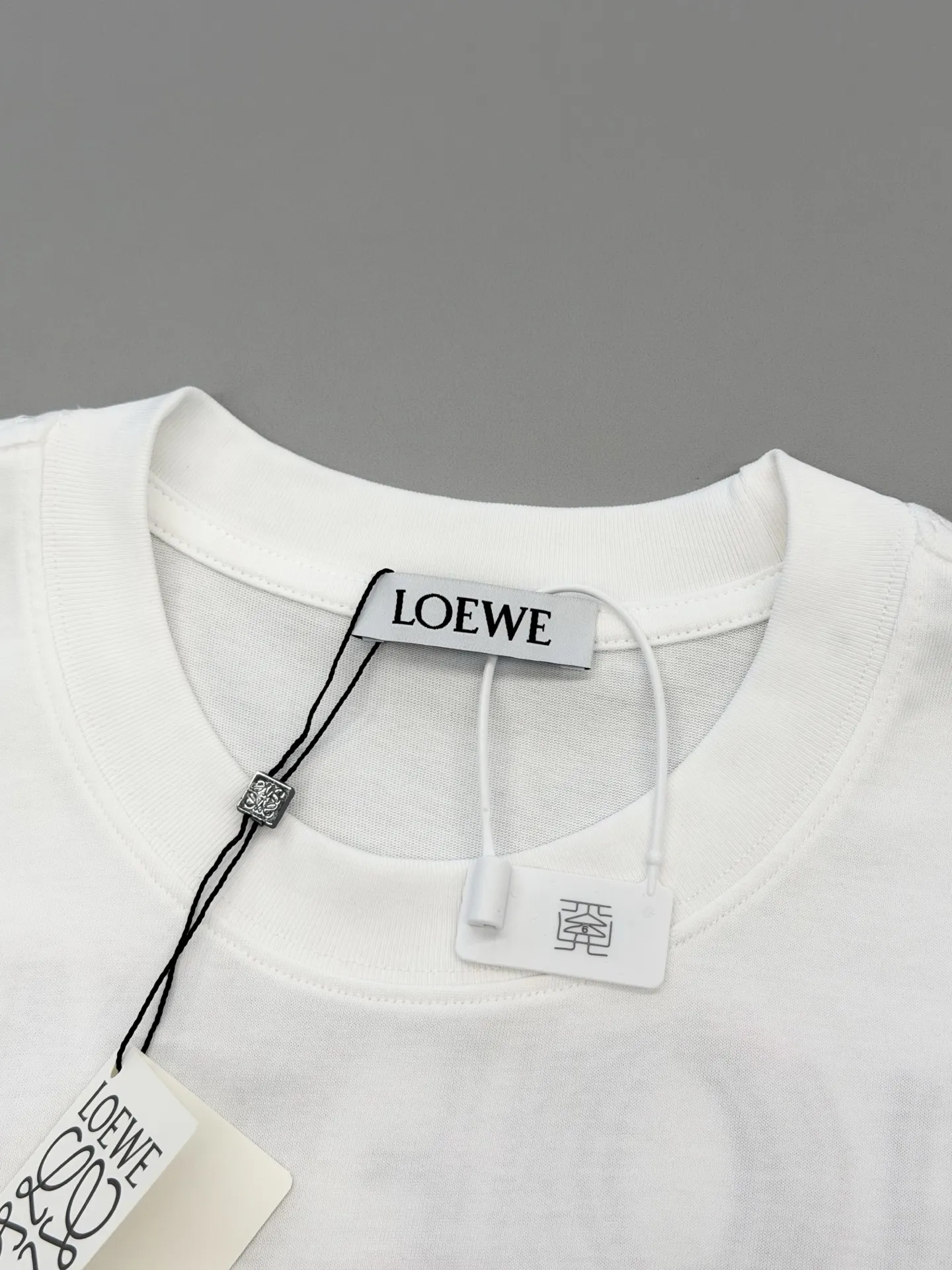 Anagram Embroidered Cotton-Jersey T-Shirt D13513374 — view 3