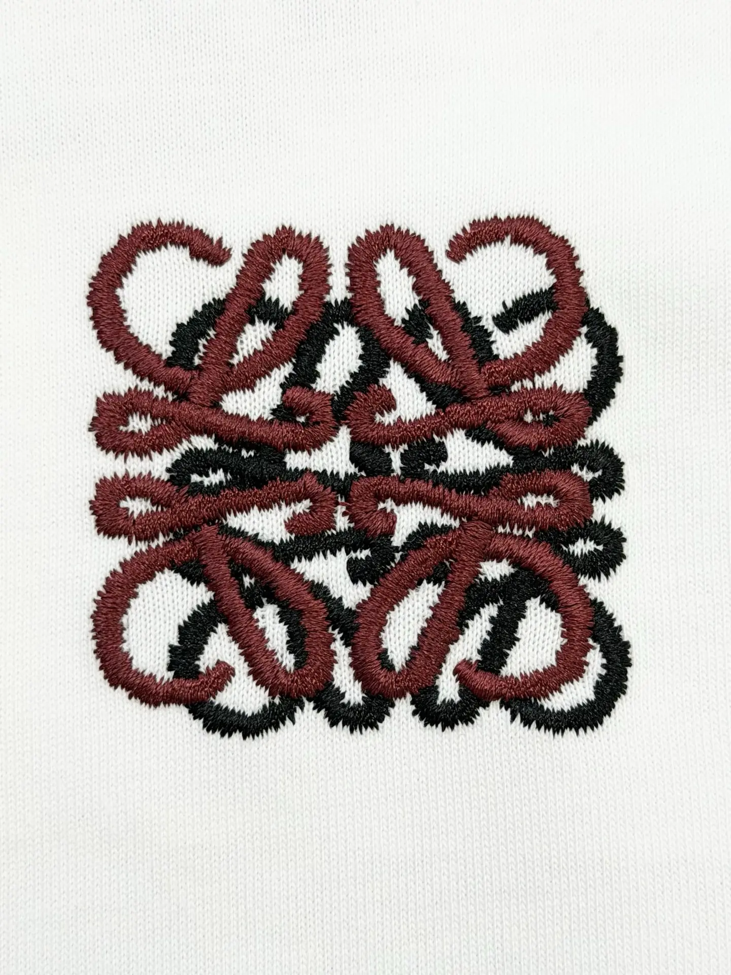 Anagram Embroidered Cotton-Jersey T-Shirt D13513374 — view 4