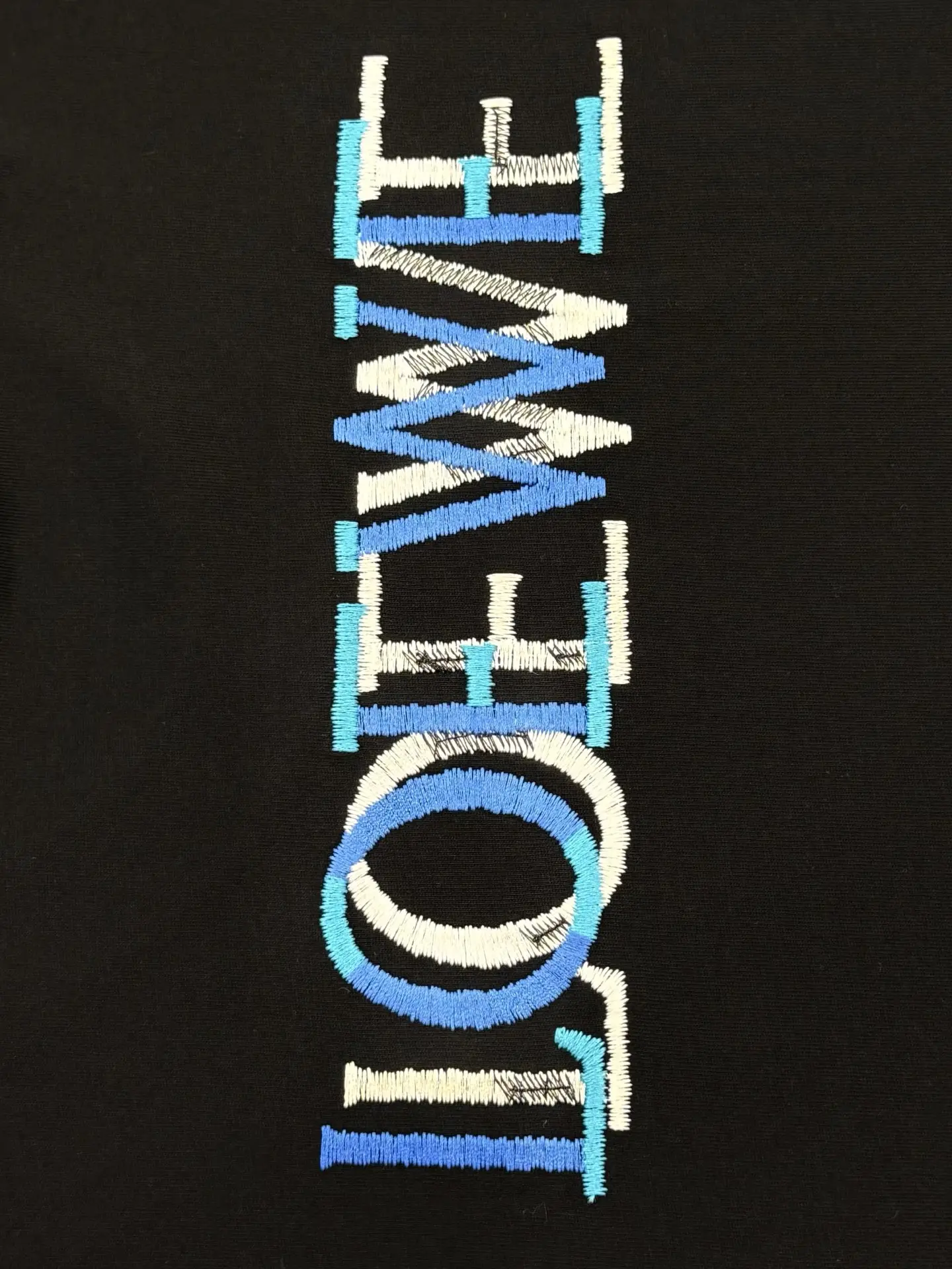 Anagram Embroidered Cotton T-Shirt D13513375 — view 7