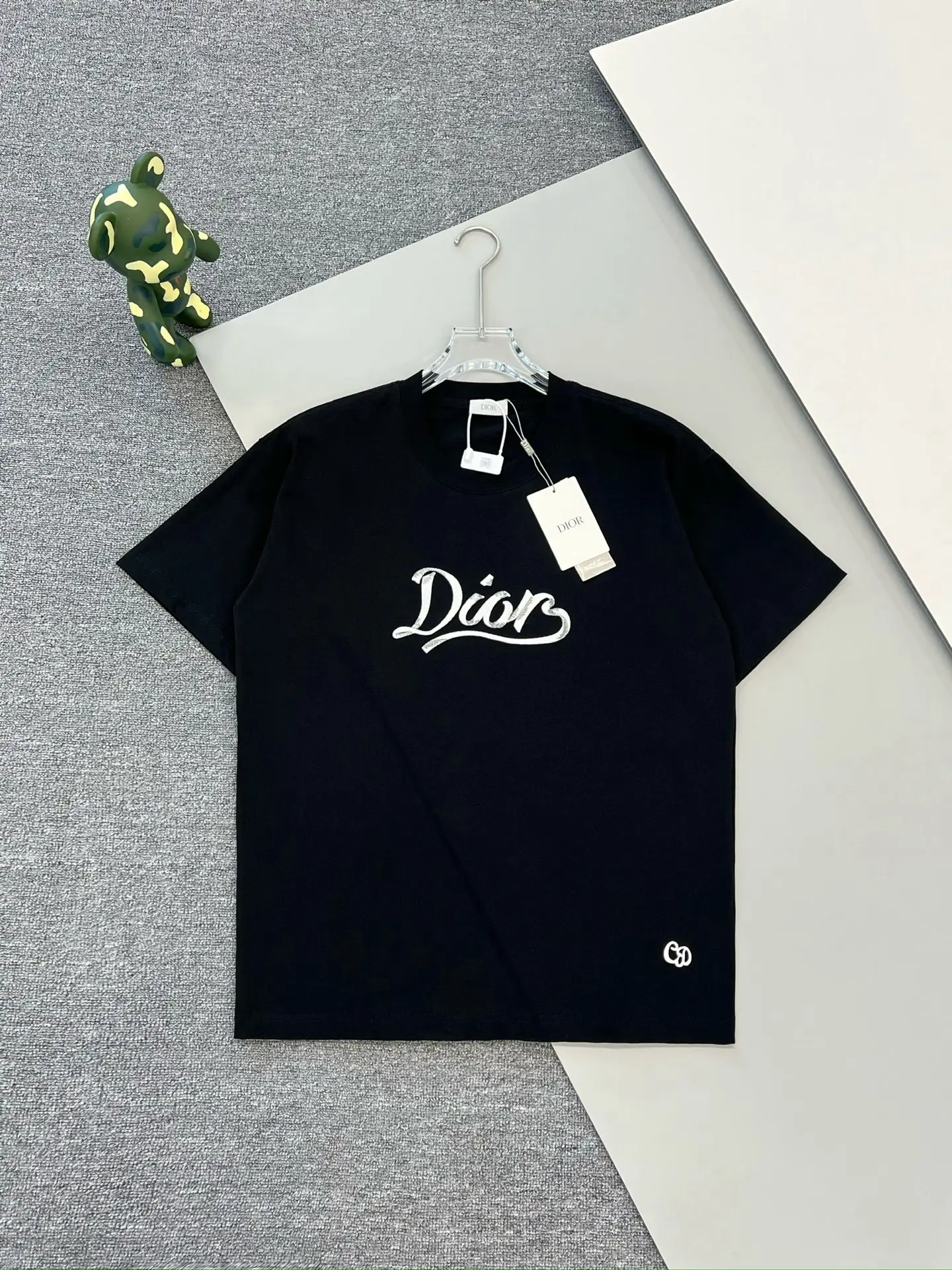 Embroidered Logo Cotton T-Shirt D13513347