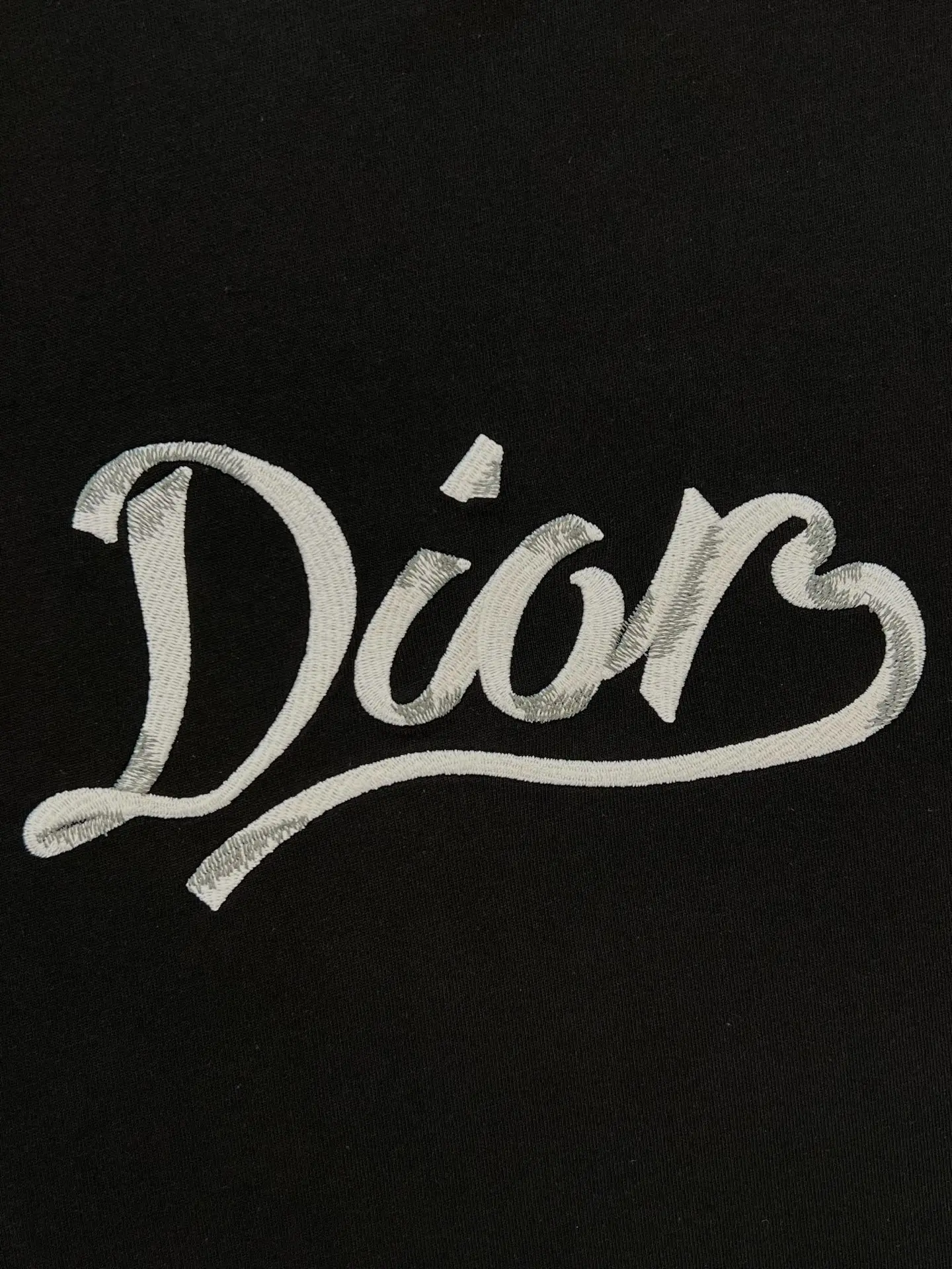 Embroidered Logo Cotton T-Shirt D13513347 — view 4