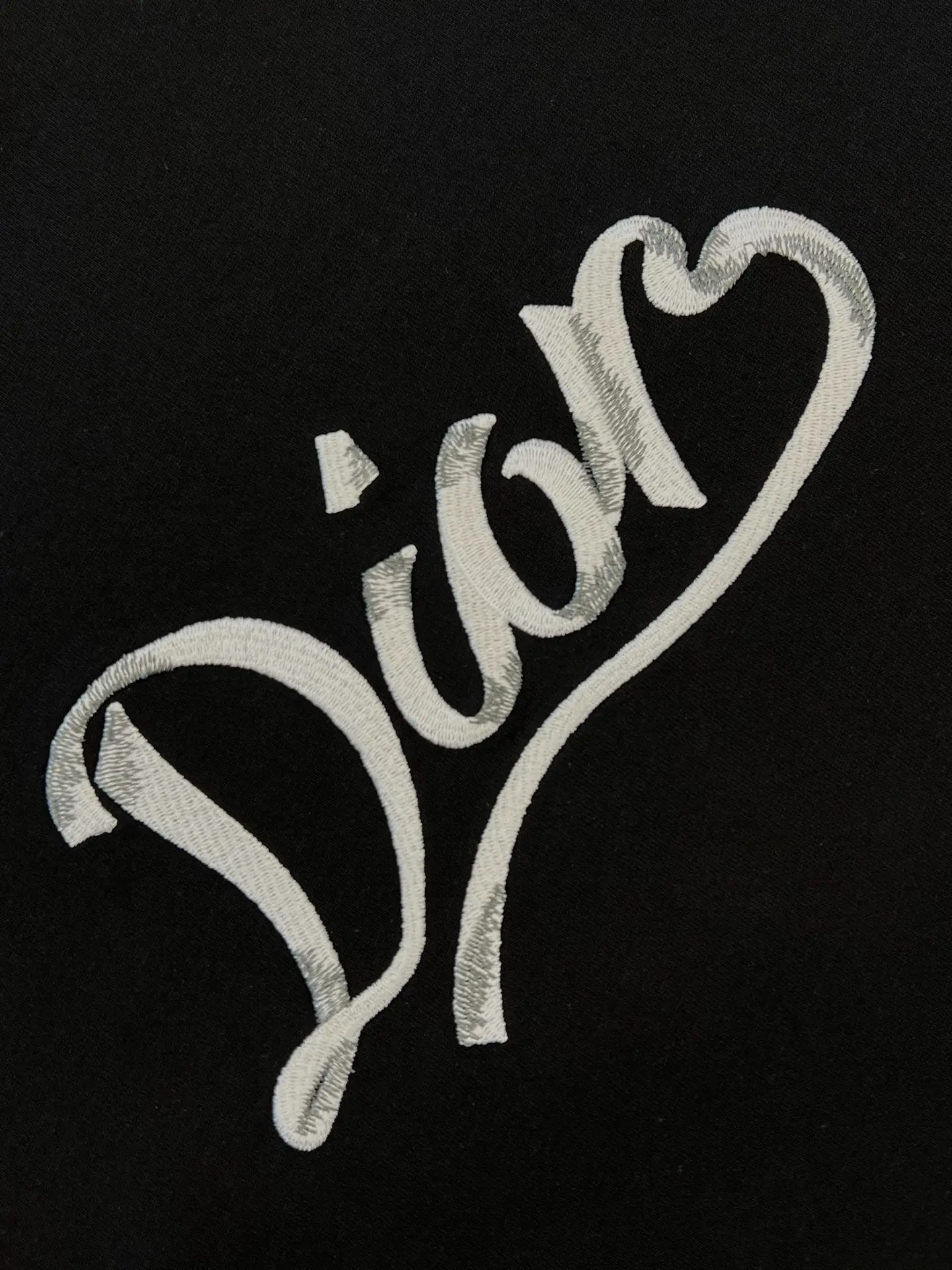 Embroidered Logo Cotton T-Shirt D13513347 — view 5