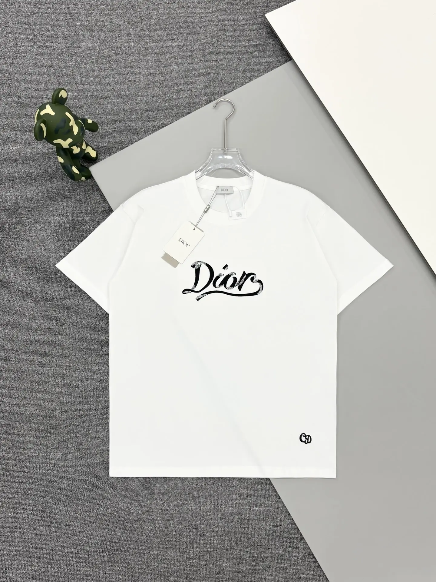 Embroidered Logo Cotton T-Shirt D13513346