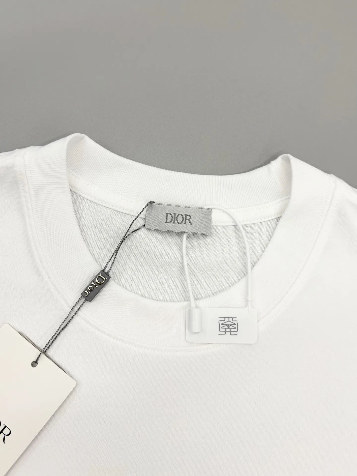 Embroidered Logo Cotton T-Shirt D13513346 — view 3