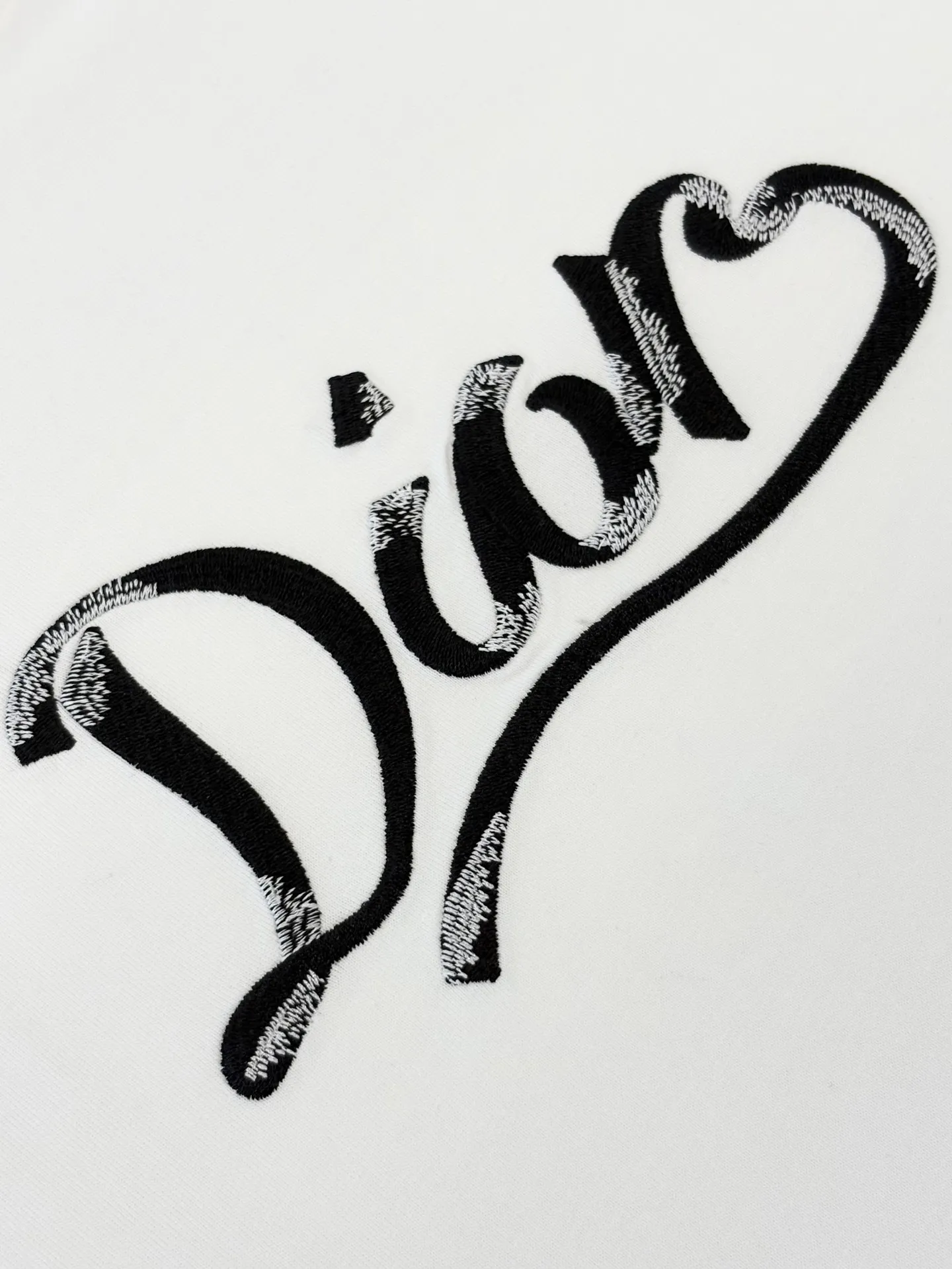Embroidered Logo Cotton T-Shirt D13513346 — view 5