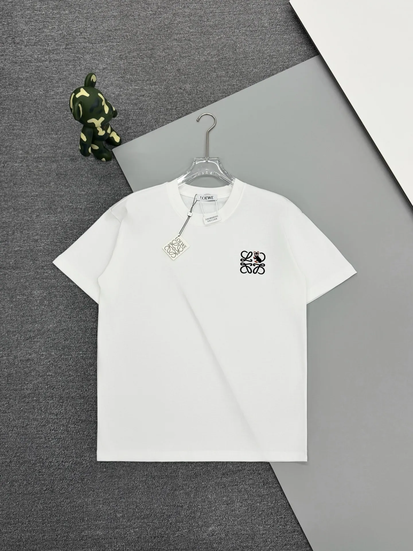 Anagram Embroidered Cotton T-Shirt D13513232