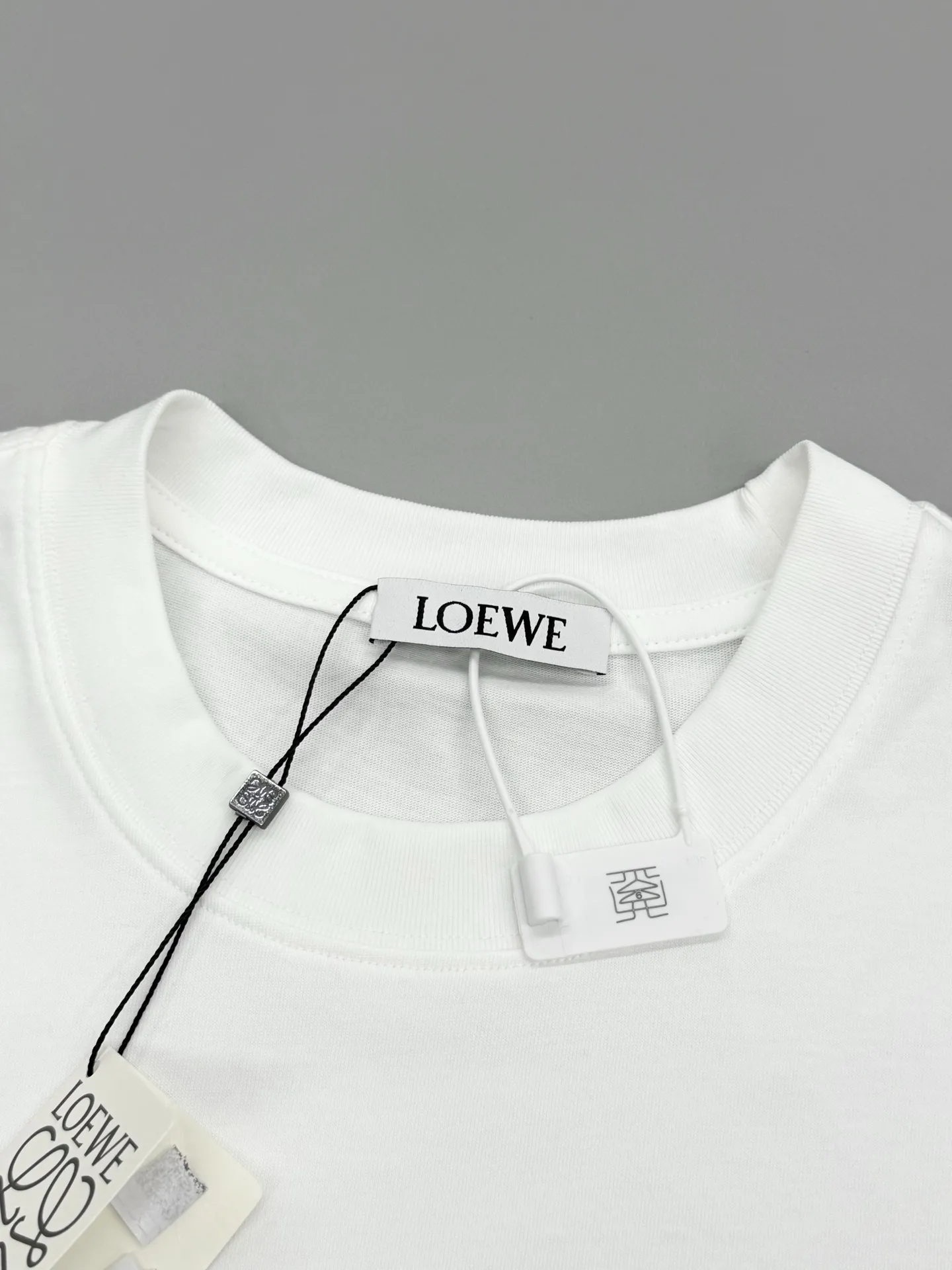 Anagram Embroidered Cotton T-Shirt D13513232 — view 3
