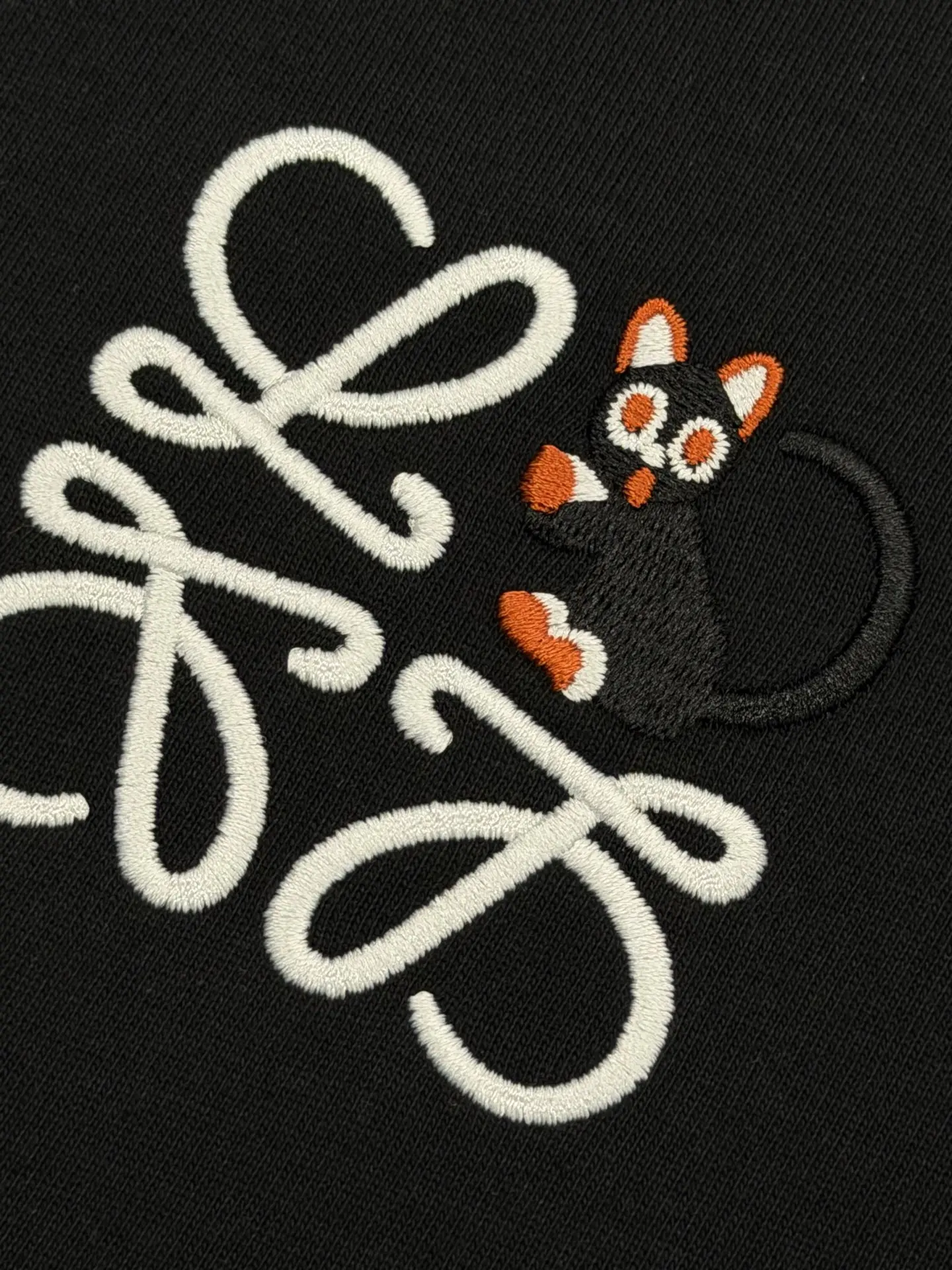 Anagram Embroidered Cotton T-Shirt D13513233 — view 5