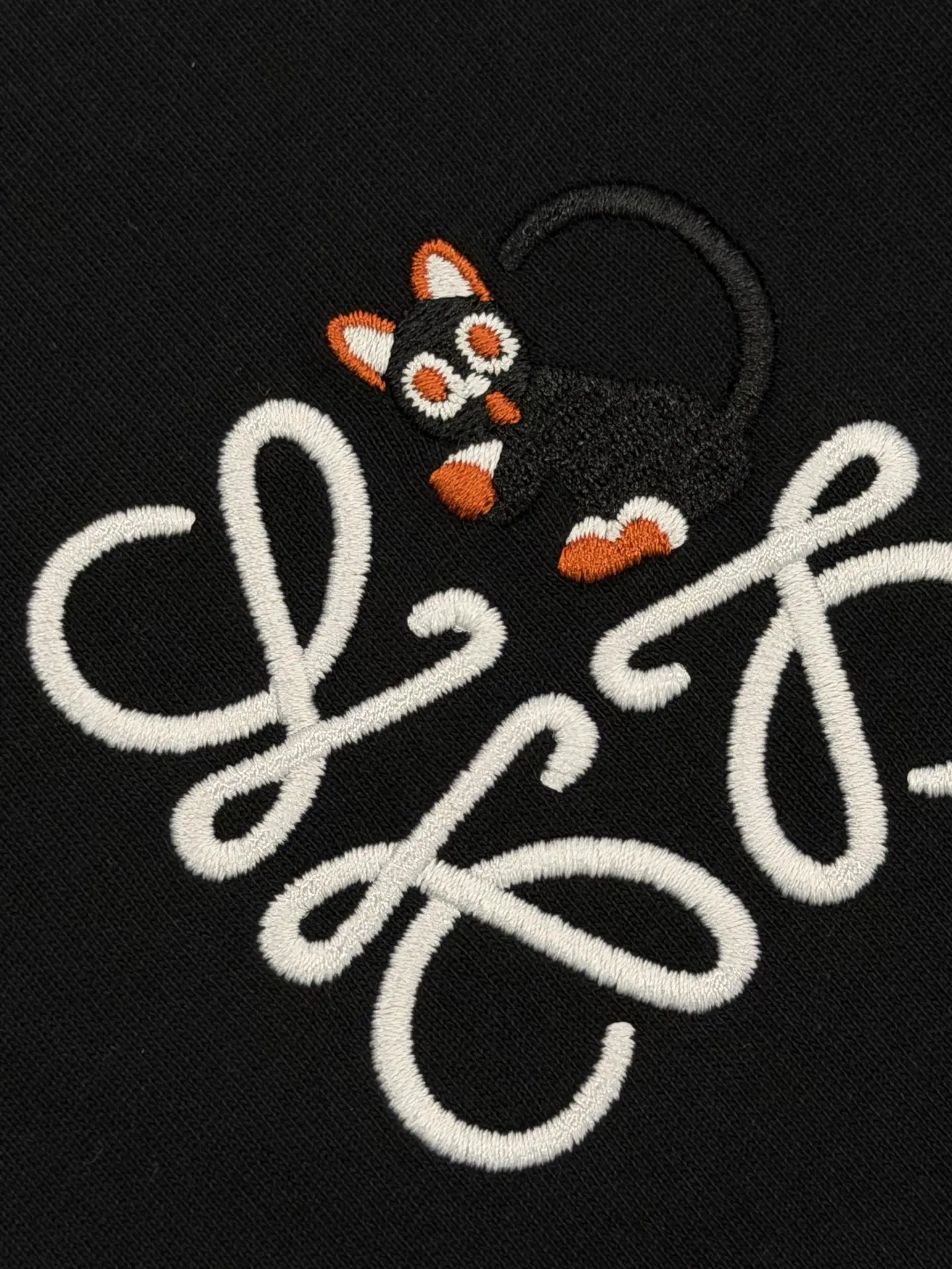 Anagram Embroidered Cotton T-Shirt D13513233 — view 6