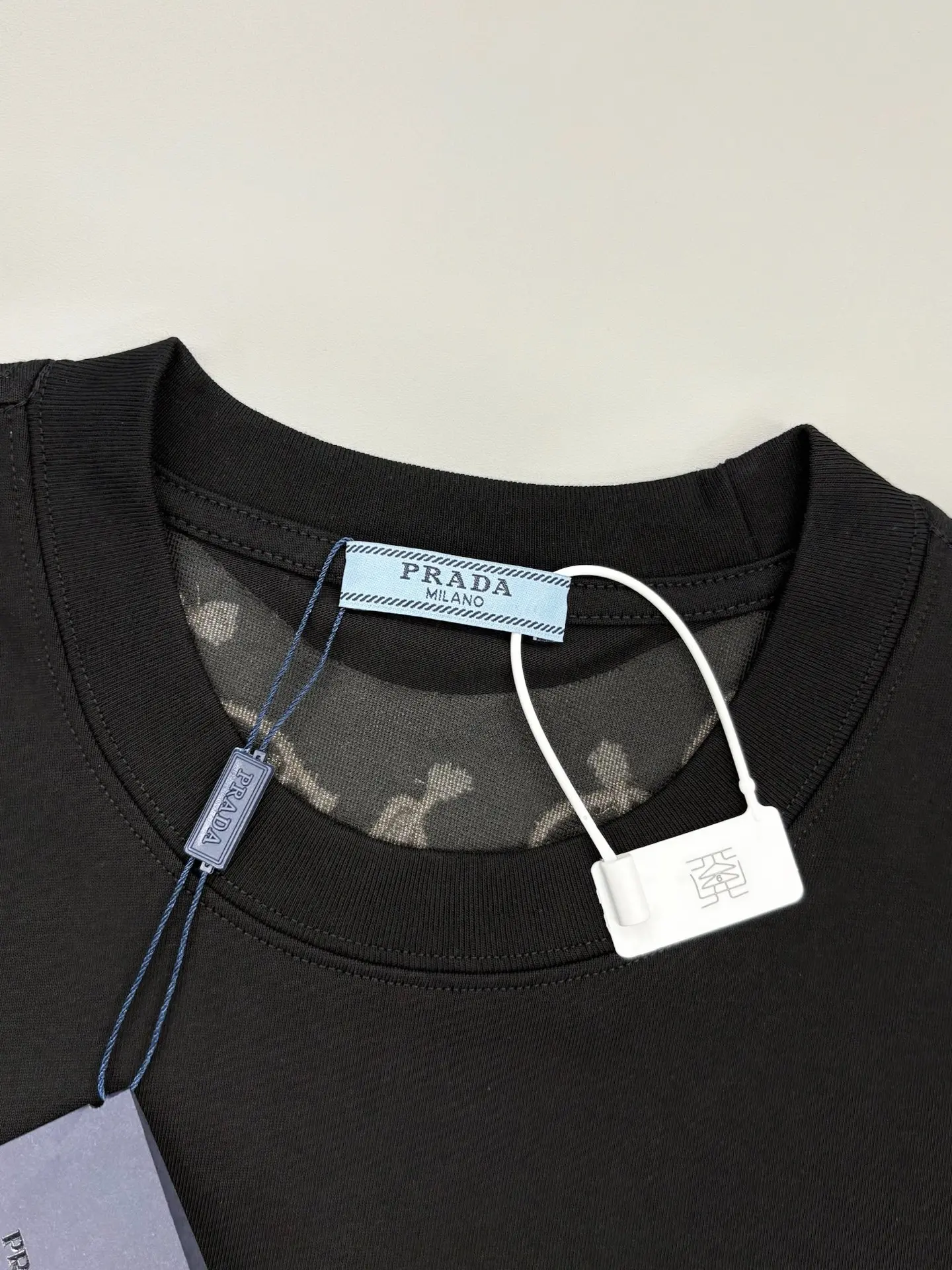 Embroidered Logo Cotton T-Shirt D13513090 — view 3
