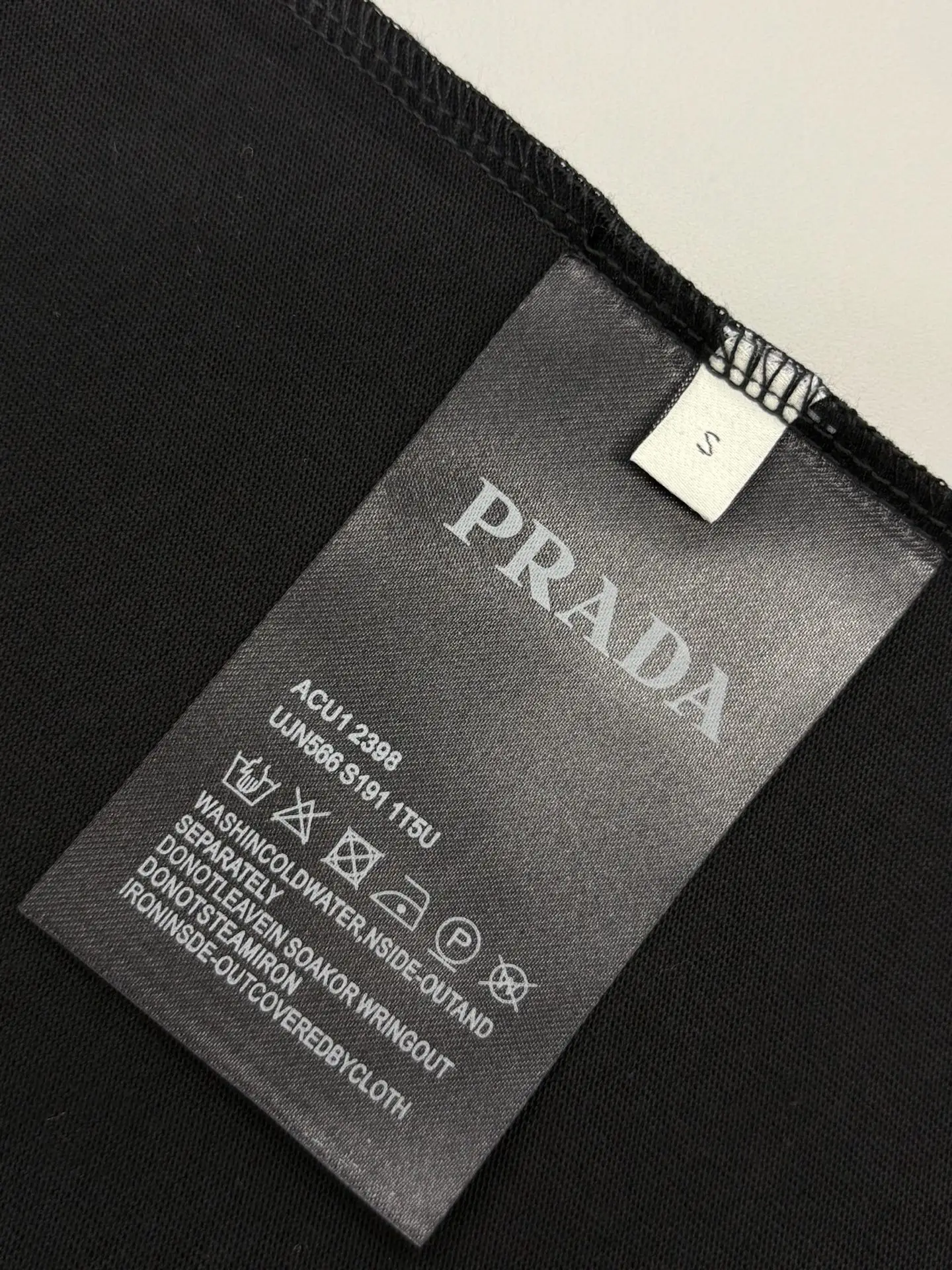 Embroidered Logo Cotton T-Shirt D13513090 — view 8